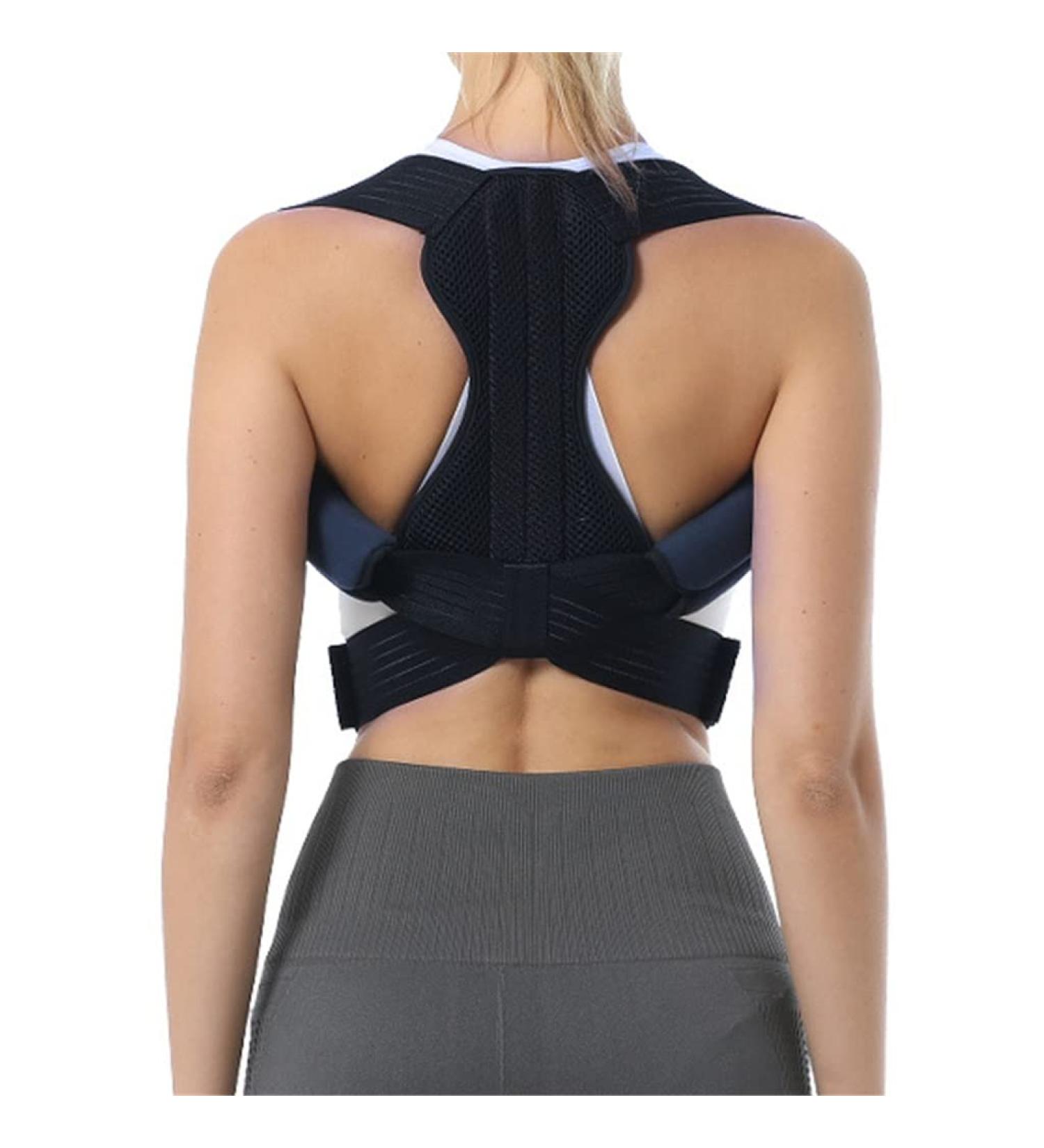 DFHBFG Posture Corrector Upper Back Brace - Adjustable Support & Neck Relief for Pain - International Shipping Available - Buy Online on GoSupps.com