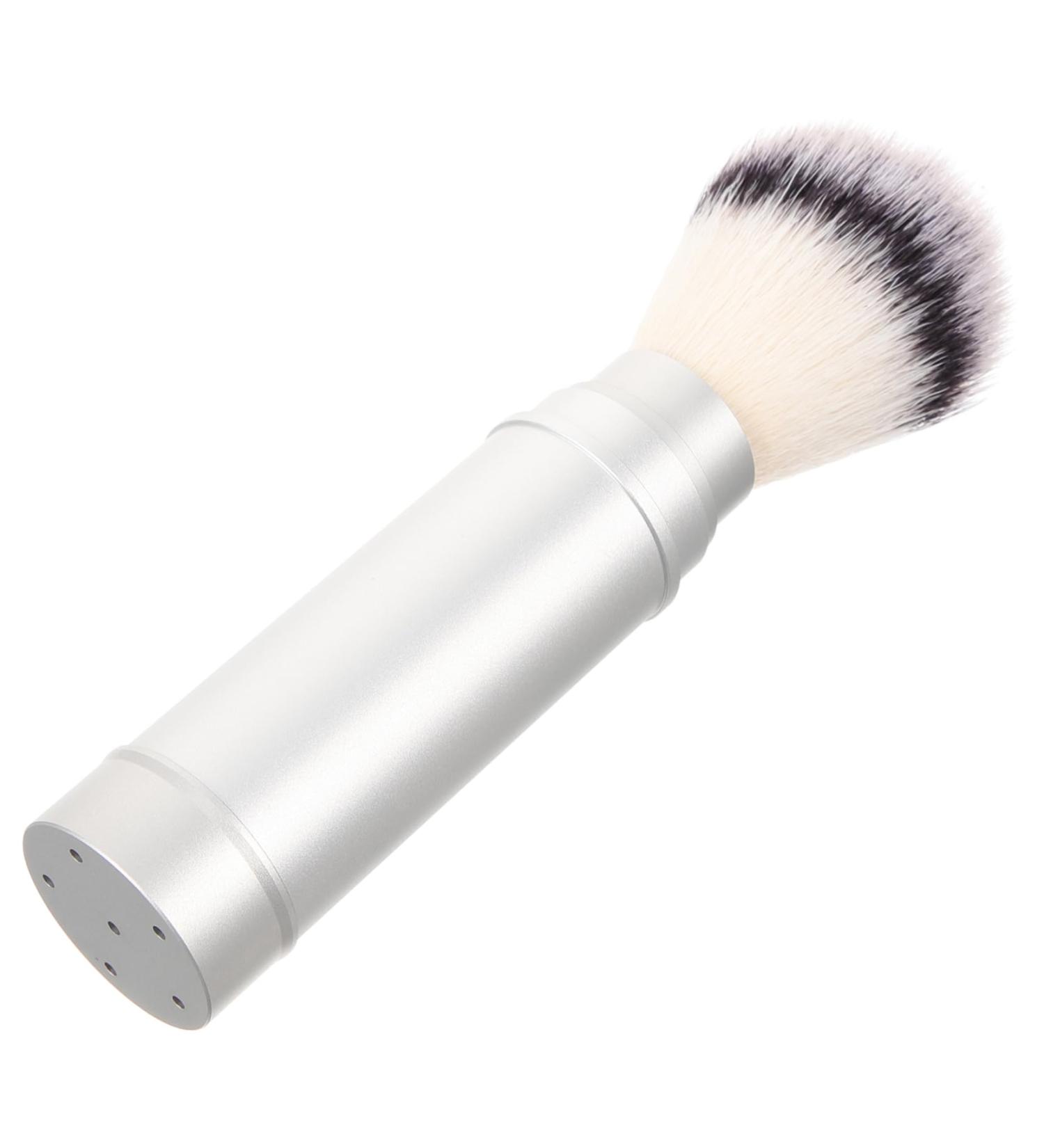 Premium Men's Beard Brush - SESESFOUFU Razor Brush for Mustache & Travel - Metal Cleaning Brush for Grooming - Buy Online on GoSupps.com