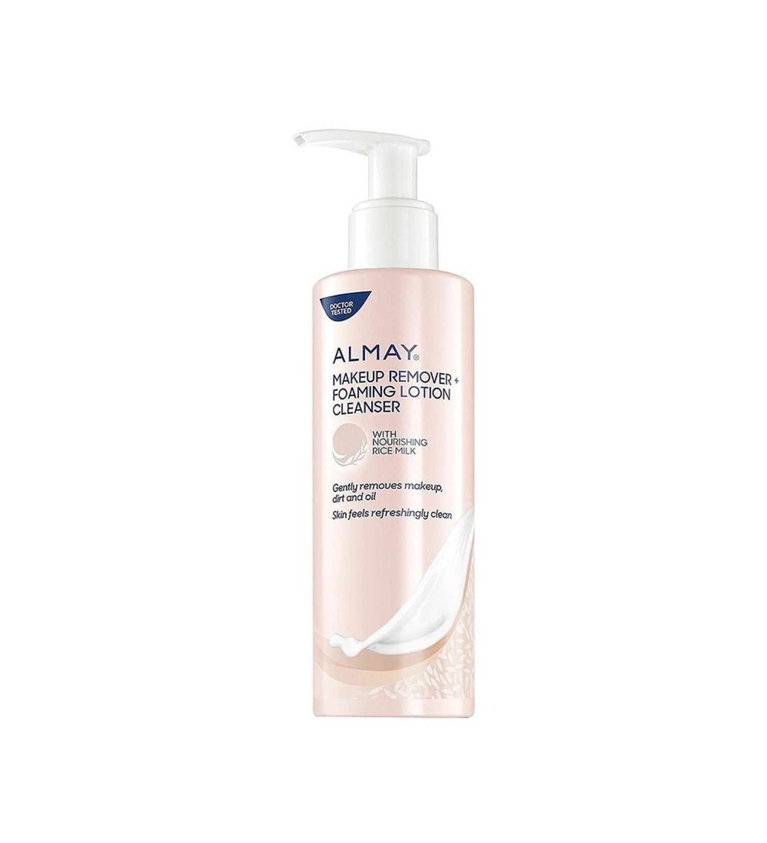 Almay Makeup Remover & Foaming Lotion Cleanser Gentle Effective & International Shipping Available - Buy Online on GoSupps.com