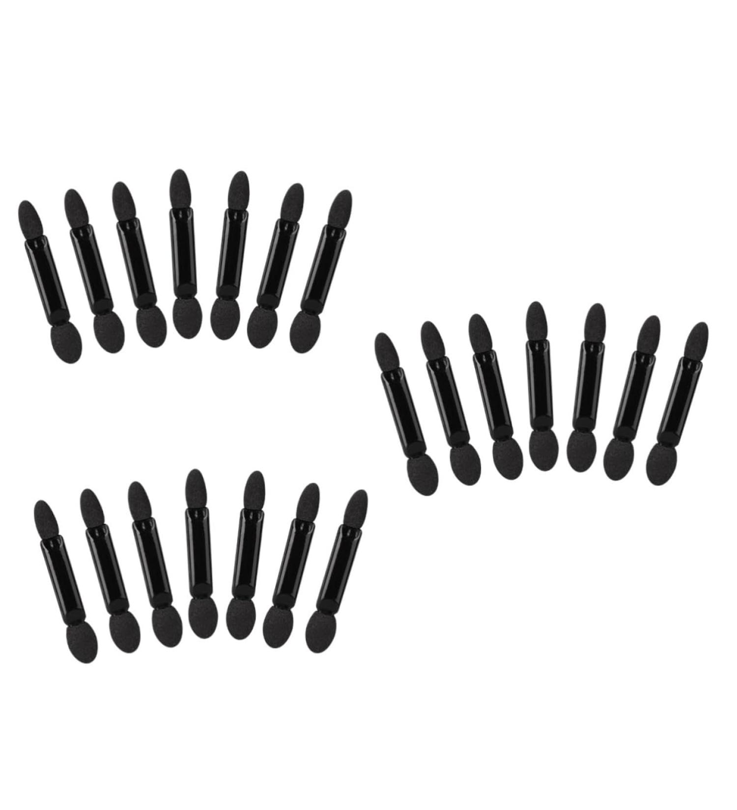 FOMIYES 150 Pcs Eyeshadow Eye Shadow Applicator Sticks Eye Shadow Brush Double Head Miss Set 50pcsx3pcs Blackx3pcs - Buy Online on GoSupps.com