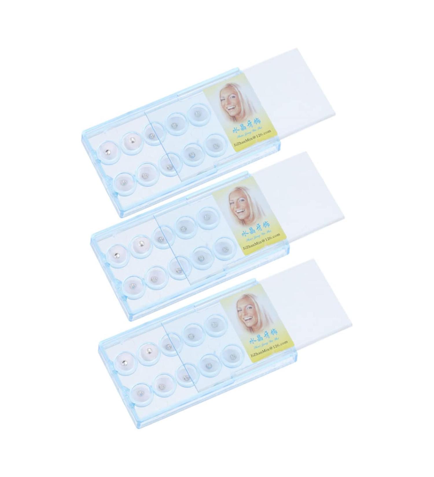 Dental Gems | Crystal Tooth Jewelry for Nail Art | DIY Tooth Gems | Nail Accessories | FOMIYES White Tooth Decor - 30pcs - Buy Online on GoSupps.com