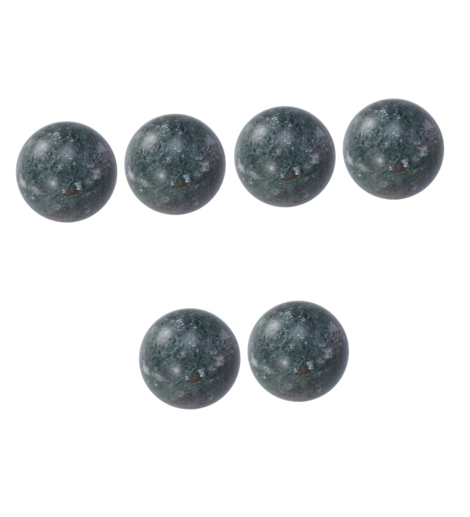 Magiclulu 6pc Jade Ball Massage - 3cm Hand Exercise Balls for Brain Training | Shop Internationally - Buy Online on GoSupps.com