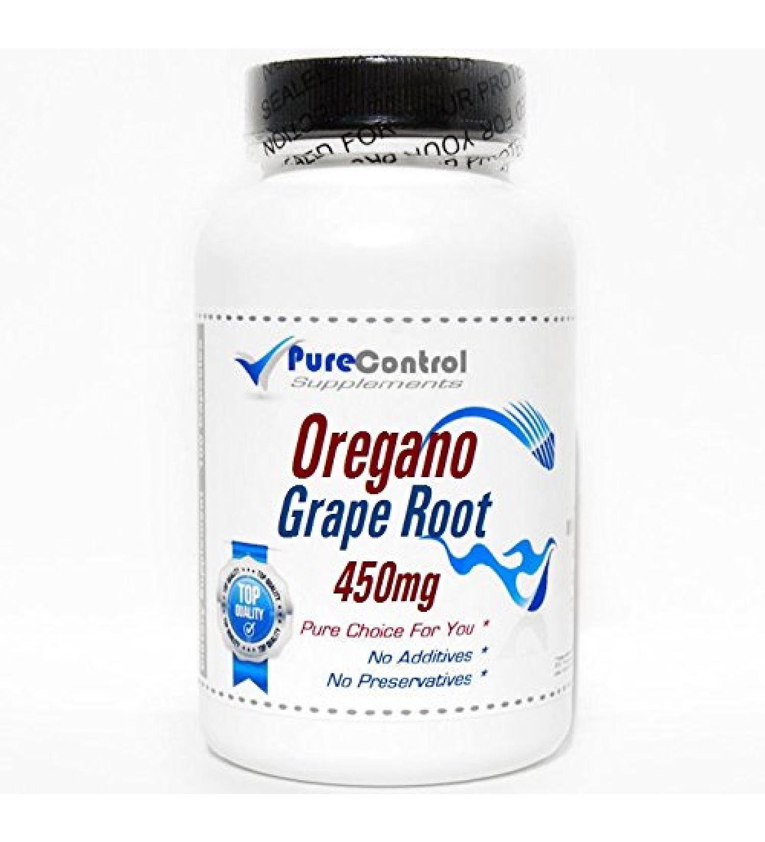 Oregon Grape Root 450mg // 200 Capsules // Pure // by PureControl Supplements