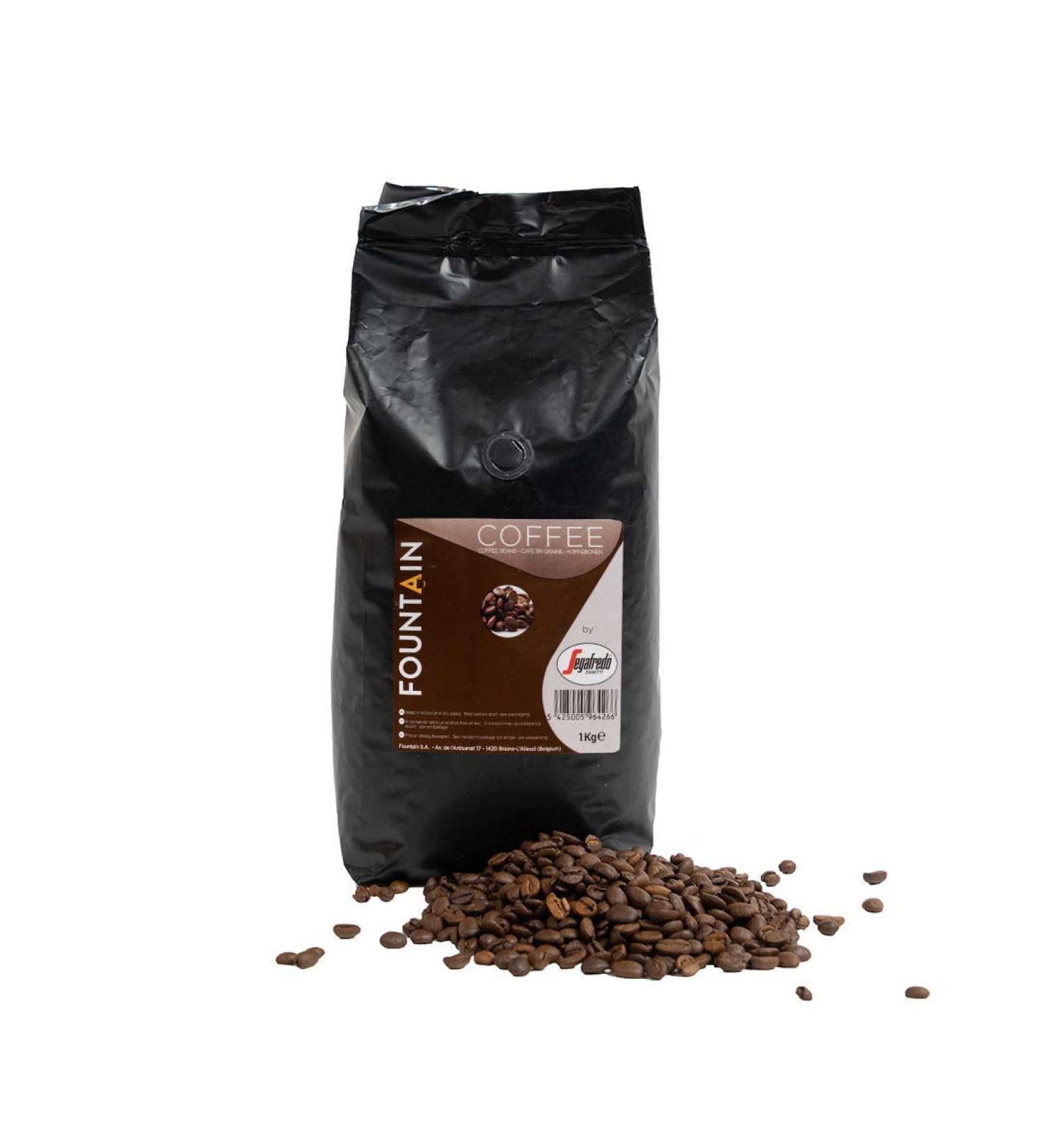 Fountain by Segafredo 1KG - Compatible with all types of bean-to-cup coffee machines. Intense bean-to-cup coffee made from the best origins. - Buy Online on GoSupps.com
