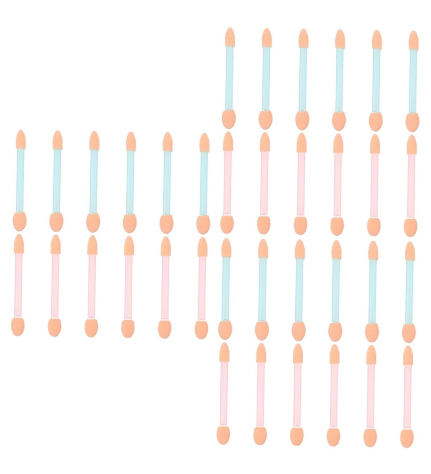 FRCOLOR 72 Pcs Makeup Sponge Disposable Eyeshadow Sponges Eyeshadow Brush Kit Eye Shadow Stick Oval Blush 15.5X7.8X3CMx3pcs As Shownx3pcs - Buy Online on GoSupps.com