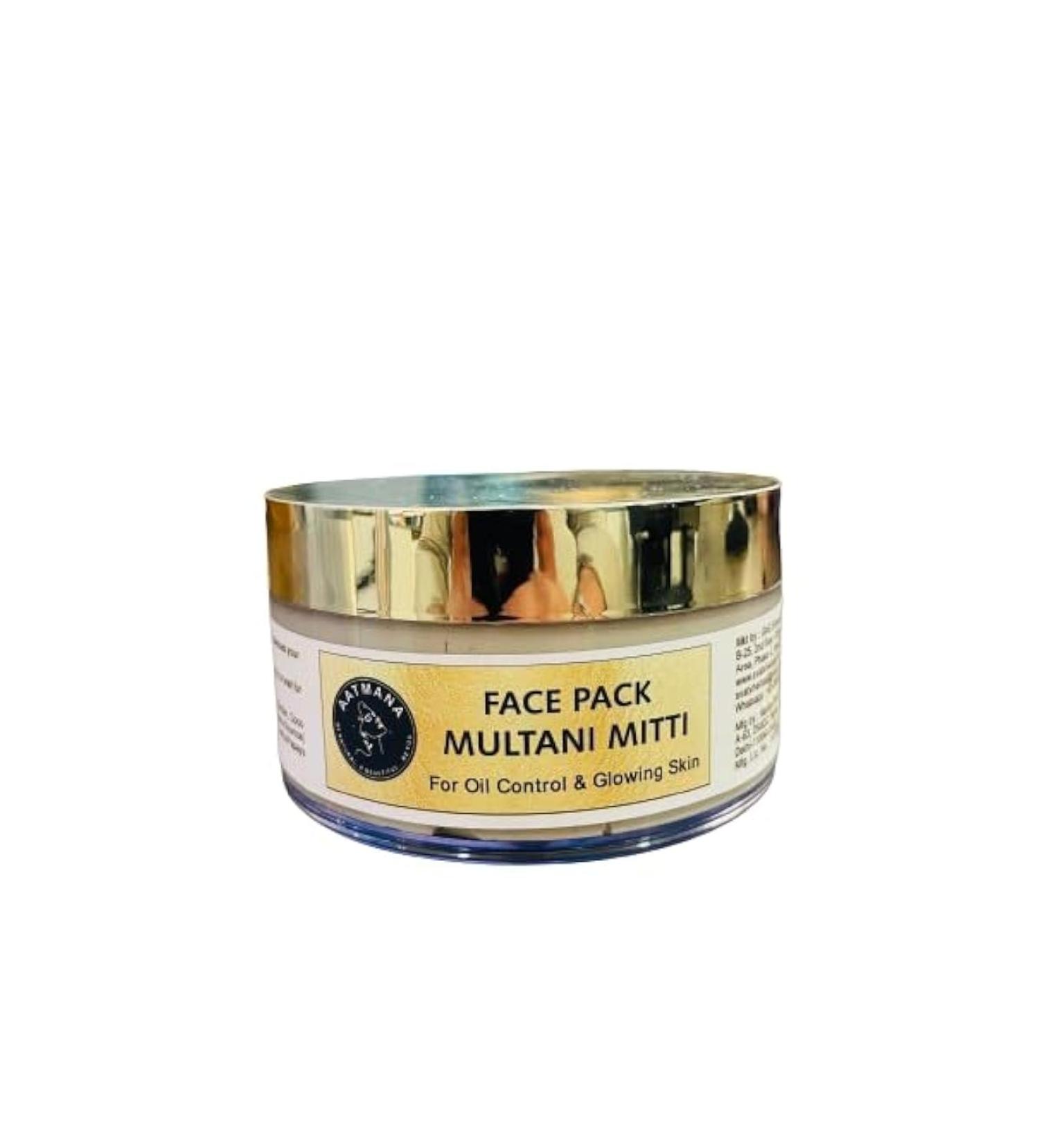 Indian Healing Clay Face Pack | Skin Firming | Natural Skin care Tightens Skin for Healthier Complexion -250 Grams - Buy Online on GoSupps.com
