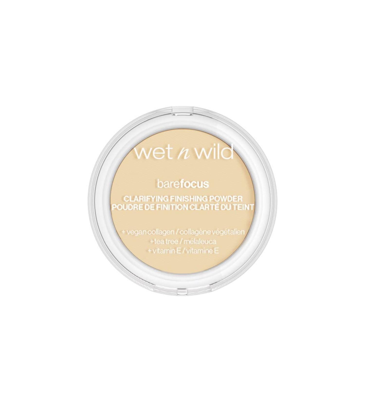 Buy Wet n Wild Bare Focus Makeup Fixing Powder - Transparent & Matte Long-Lasting with Hyaluronic Acid & Vitamin E for Fair-Light Skin - International Shipping Available - Buy Online on GoSupps.com