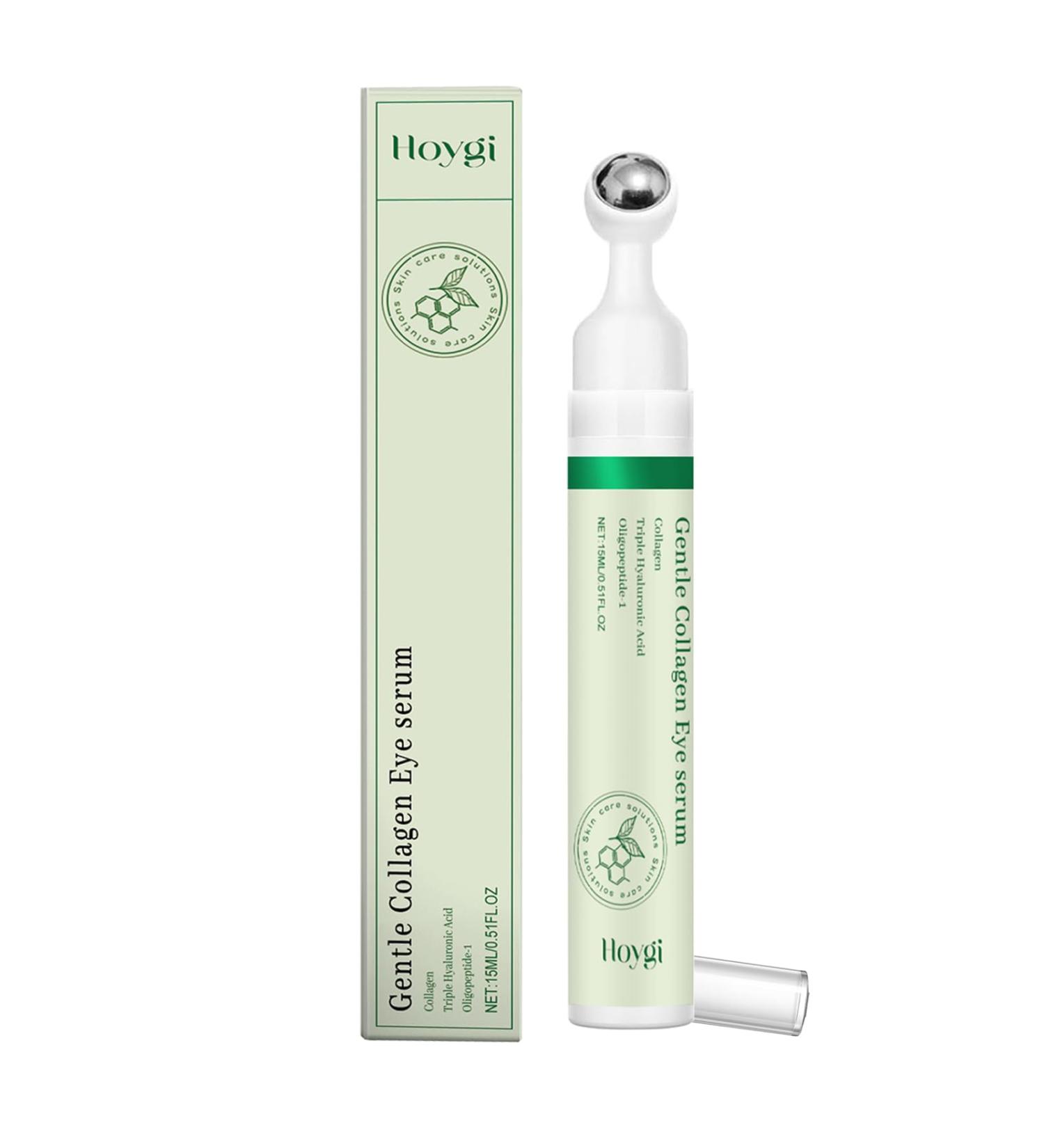S rum pour Les Yeux 15ml Collag ne Serum Yeux Collag ne Eye Serum Ss rum Contour des Yeux Rouleau Sous Les Yeux Soins des Yeux Eye Care Hydratation Intense Vert - Buy Online on GoSupps.com
