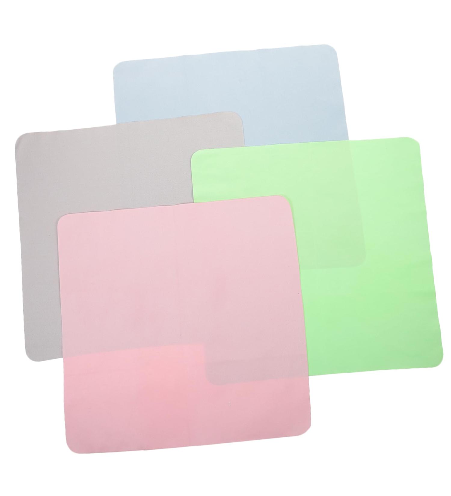 4pcs Lens & Screen Cleaning Wipes - Large Suede Cloths for Glass Mirrors & Colored Lenses - Best for Streak-Free Cleaning | International Shipping - Buy Online on GoSupps.com