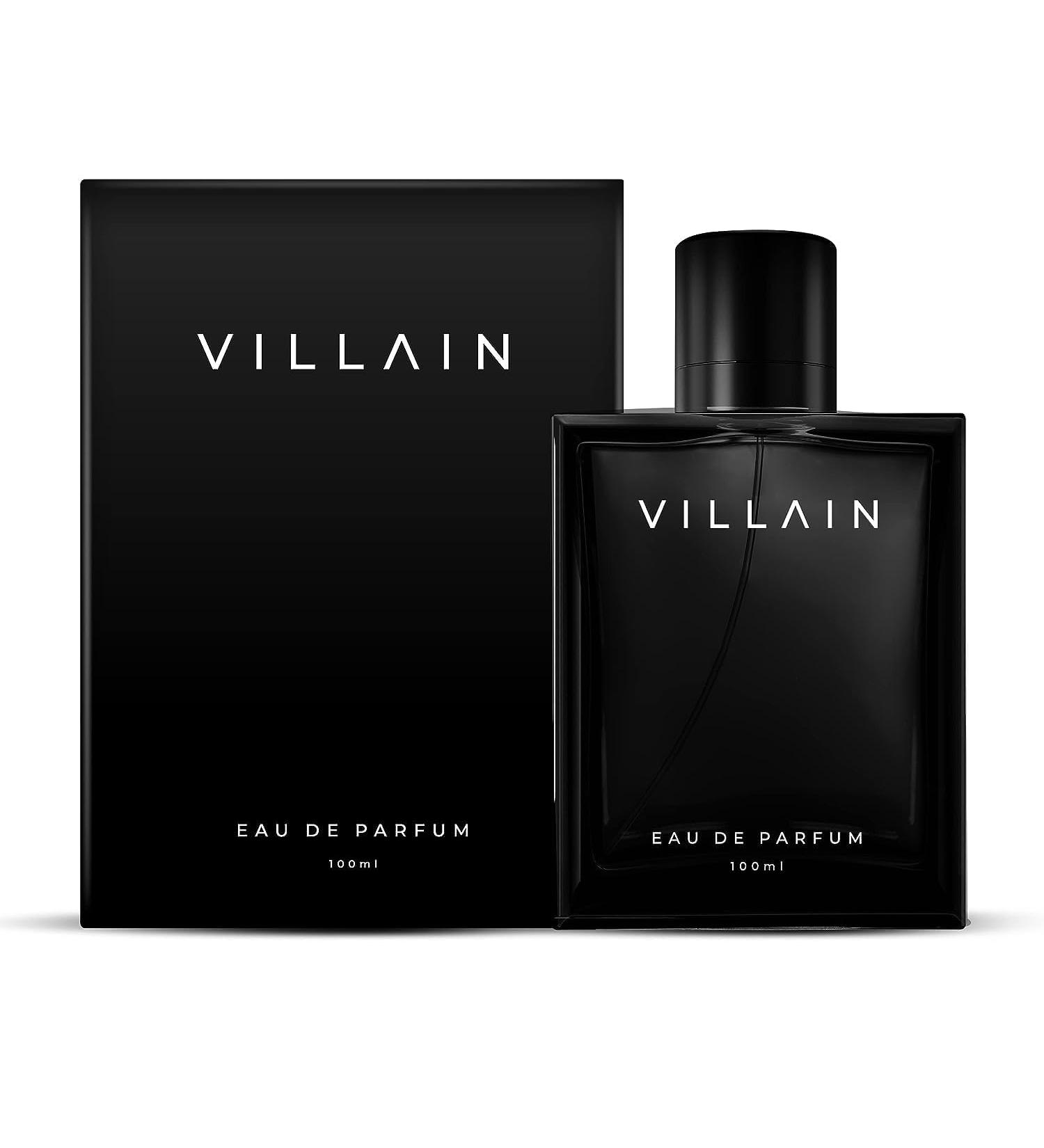 Villain Perfume For Men 100 Ml - Eau De Parfum - Premium Long Lasting Fragrance Spray - Woody & Spicy - Buy Online on GoSupps.com