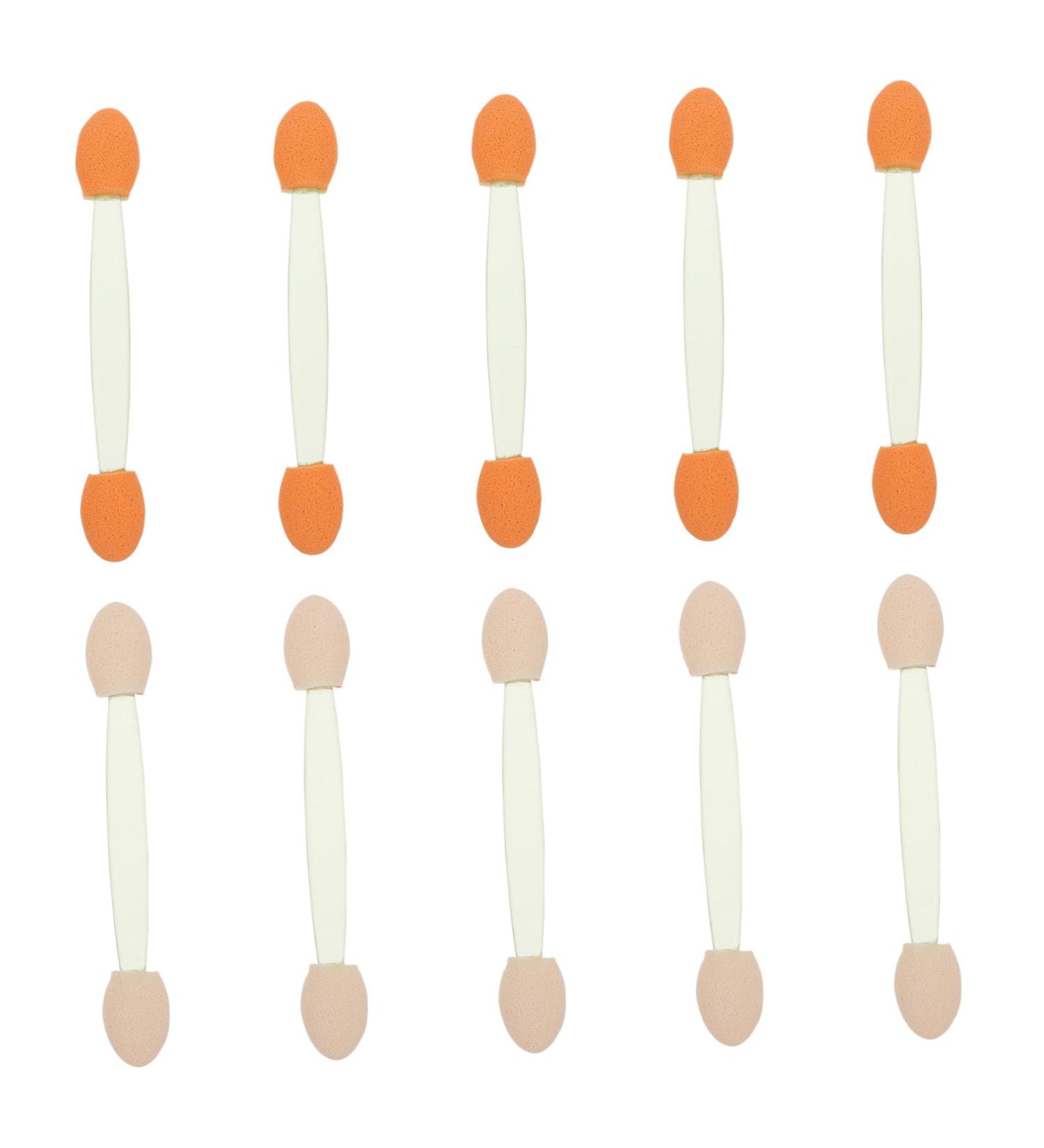 Balacoo 400 pcs Sticks Makeup Sponge Cosmetic Professional Double-end Tool Disposable Applicator 6.5x1.3cmx4pcs Greenx4pcs - Buy Online on GoSupps.com