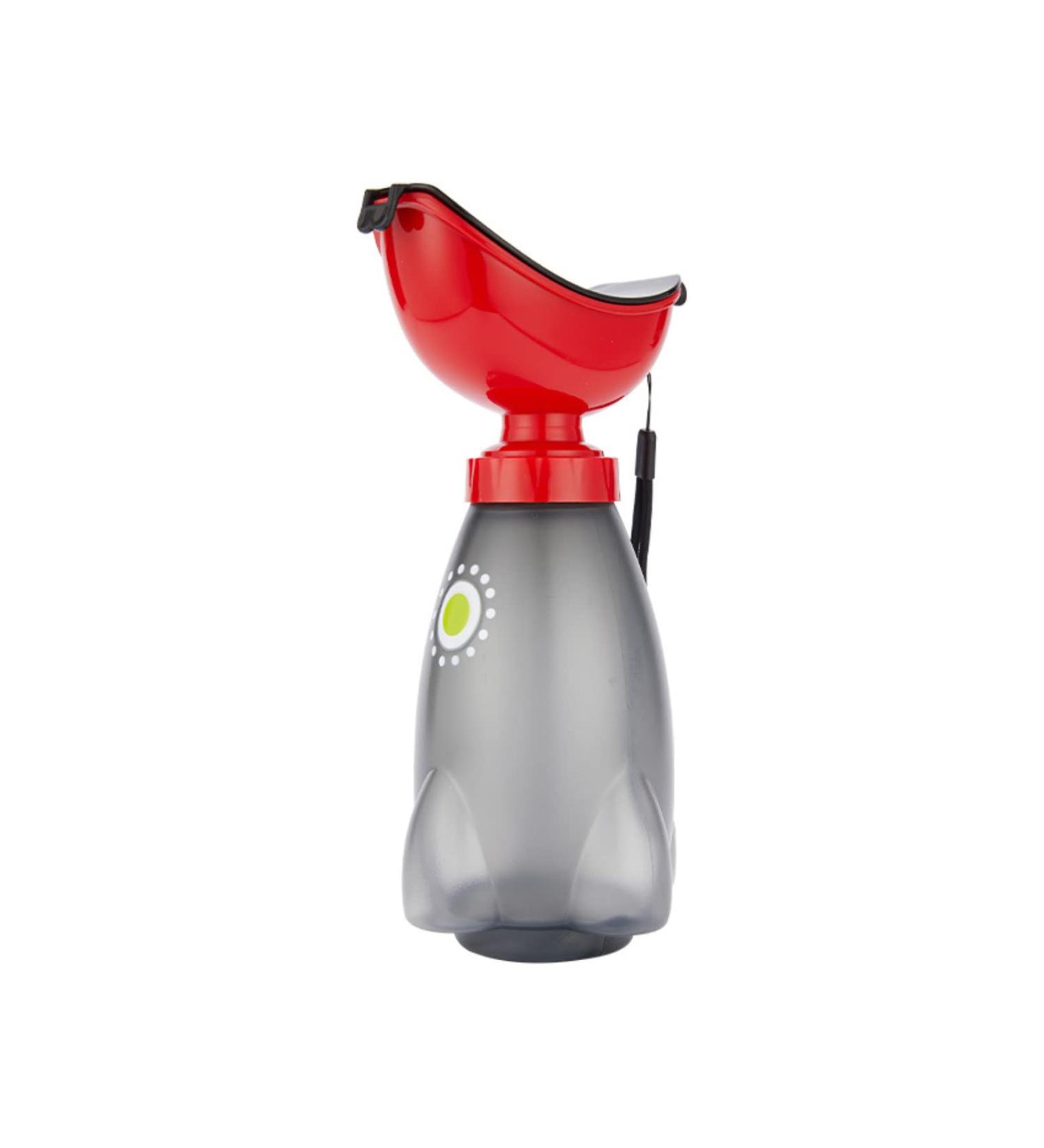 Gowgelit Female Urinal: Wide Opening, Smooth Edge, Leakproof Pee Bottle for Women - Red - Buy Online on GoSupps.com