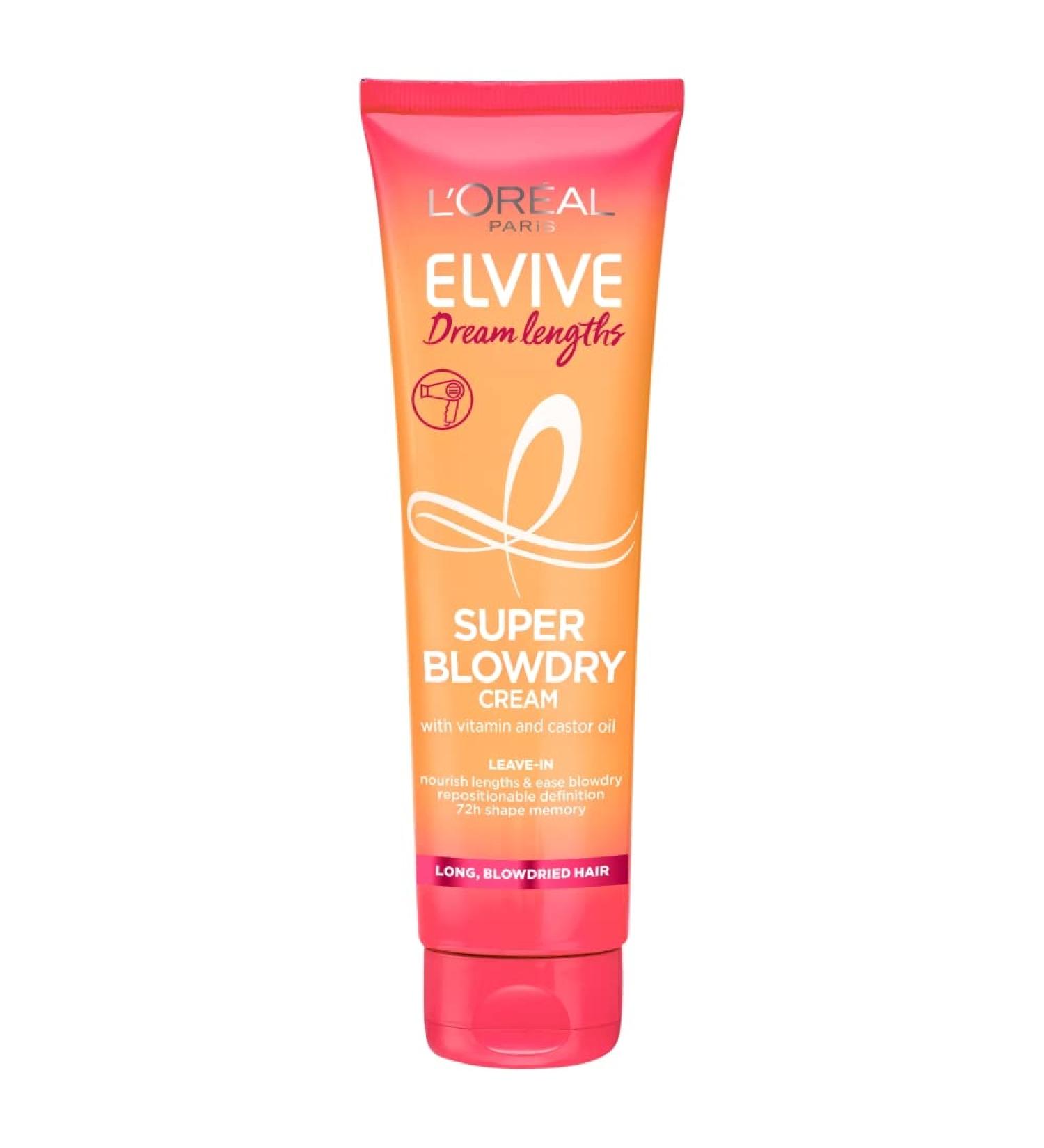 Dream Lengths Super Blowdry Cream by L'Oreal Elvive for Long Hair 150ml