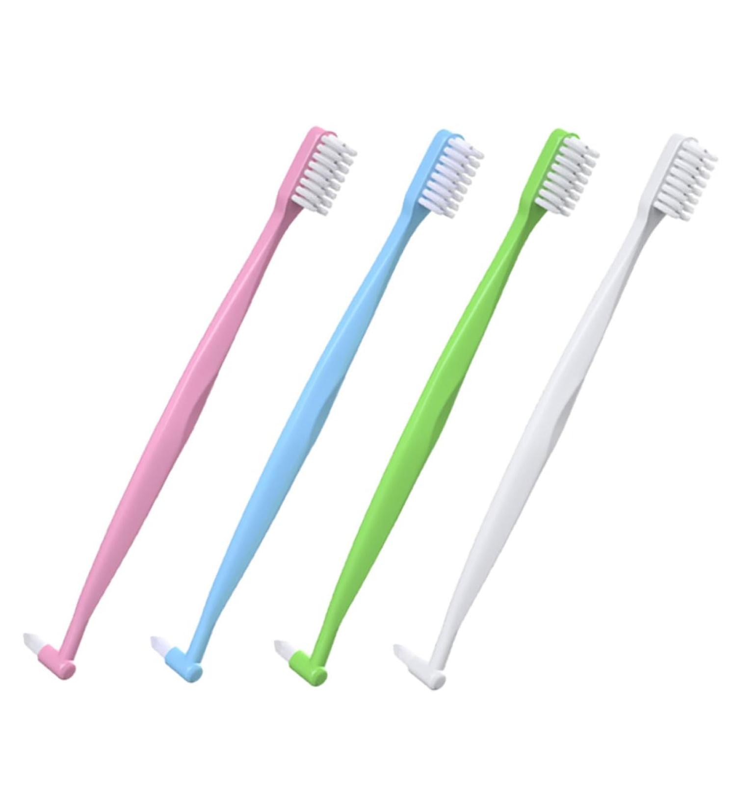 Hoement Double-Sided Toothbrush Set - 4 Interdental Brushes for Daily Gaps | Travel-Friendly & Wear-Resistant - Buy Online on GoSupps.com