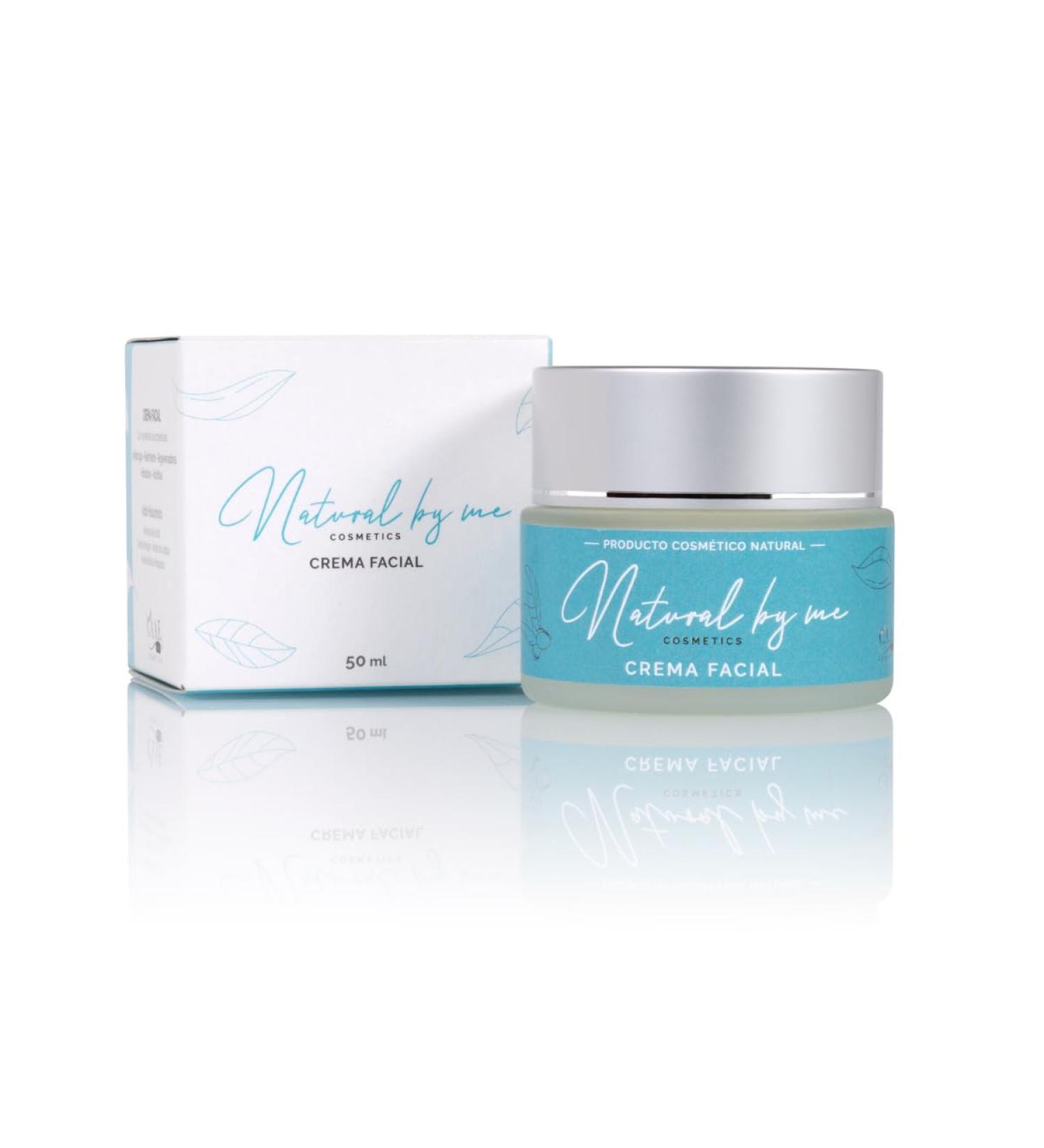  Natural by me cosmetics Moisturising face cream for women natural face cream for extra moisturized luminous and firm skin. Anti-wrinkle cream for women 50 ml. Moisturising face cream. Clean formula made in Spain - Buy Online on GoSupps.com