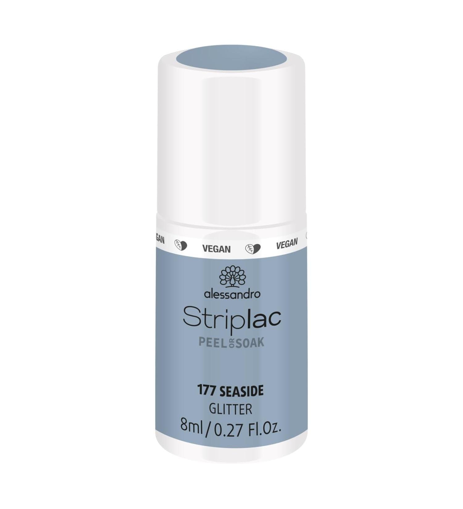 Alessandro Striplac UV Nail Polish - Seaside | Gentle Long-Lasting & Vegan | 8 ml Peel-Off Technology - Buy Online on GoSupps.com