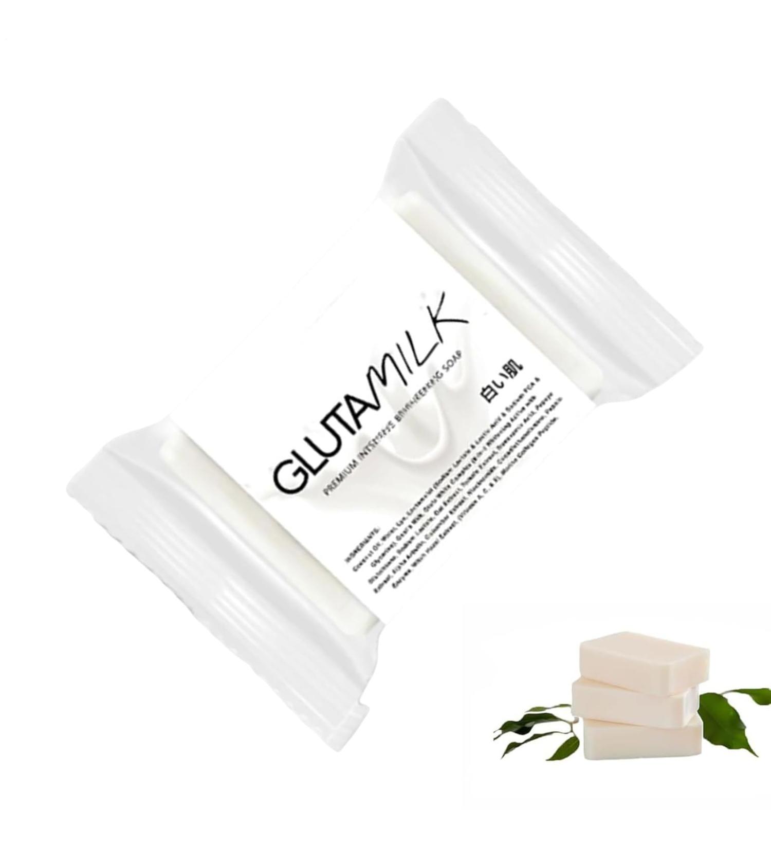 Savon claircissant visage | 120g Nettoyant doux apaisant Visage Hydratant | Soin peau terne s che manque de fermet  - Buy Online on GoSupps.com