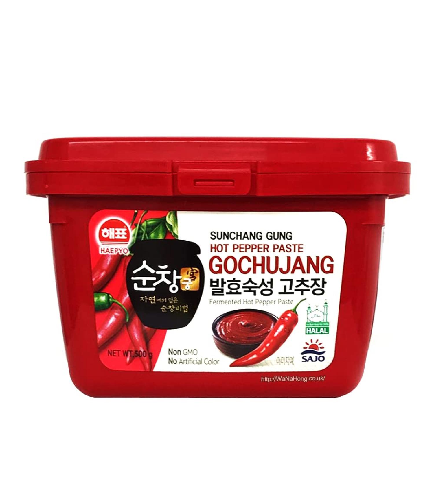 Xihaha SAJO HAEPYO Koreaanse peper chilipasta HALAL Gochujang 500g