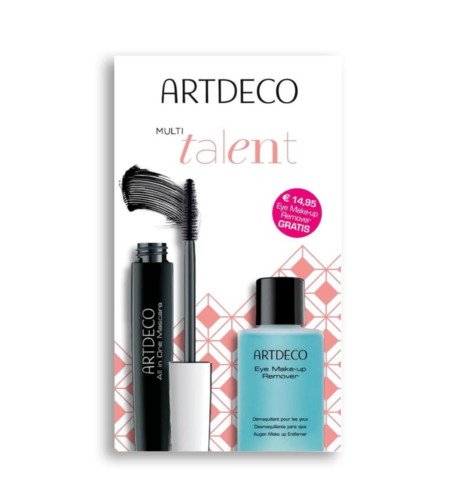 Artdeco Artdeco Multi-Talent Kit All-in-One Mascara 01 Black 10ml + Eye Makeup Remover 50ml