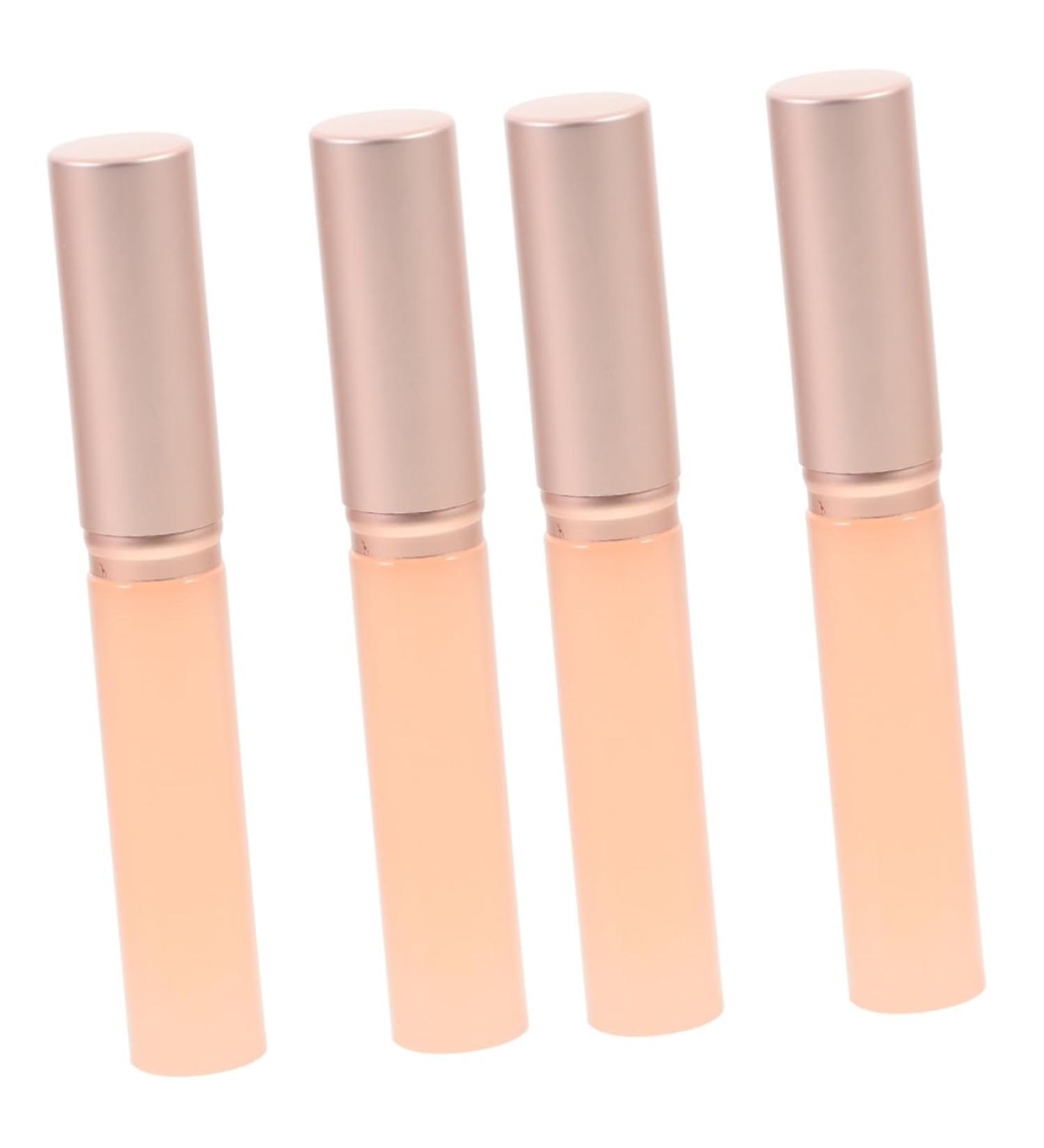 Didiseaon 4 Pcs Lip Brush Set - Silicone Lip Applicator & Scrubber for Makeup Eyeshadow & Lip Balm - Pink - Perfect for Flawless Application - Buy Online on GoSupps.com