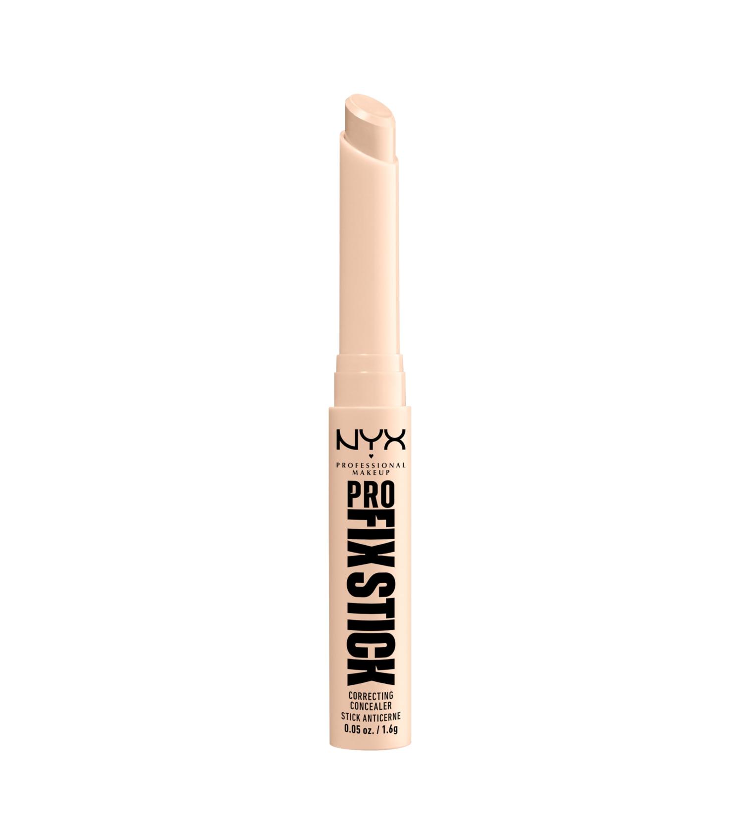 NYX Correcting Concealer Stick | Covers Blemishes & Dark Spots | 12H Wear | Vegan Formula | Pro Fix Stick Fair 02 - Buy Online on GoSupps.com