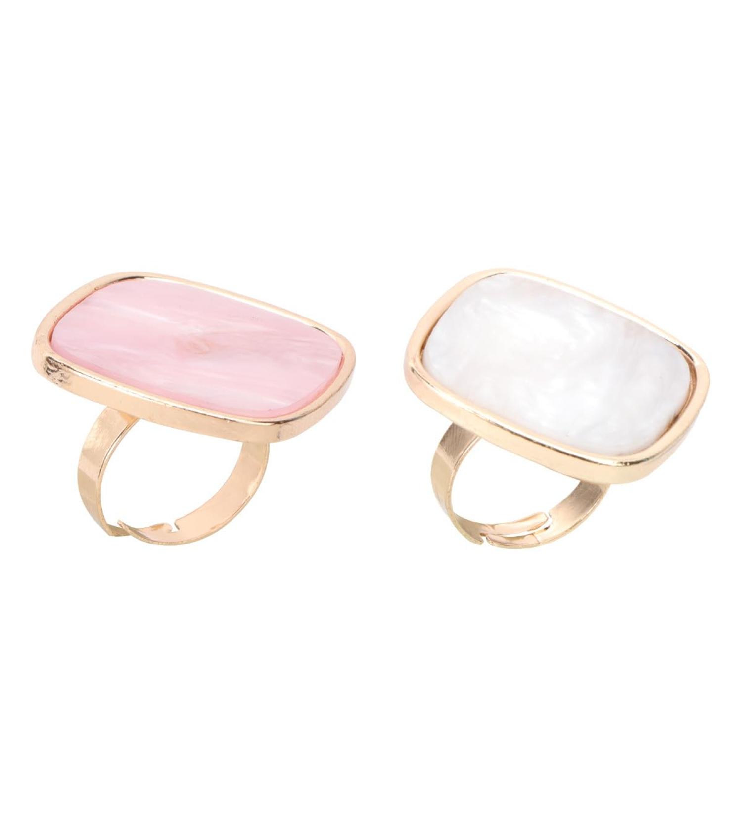 Uonlytech Palettes Nail Art en R sine Forme Bague Lot de 2 Plateau M lange Couleurs pour Salons et Amateurs Manucure - Buy Online on GoSupps.com