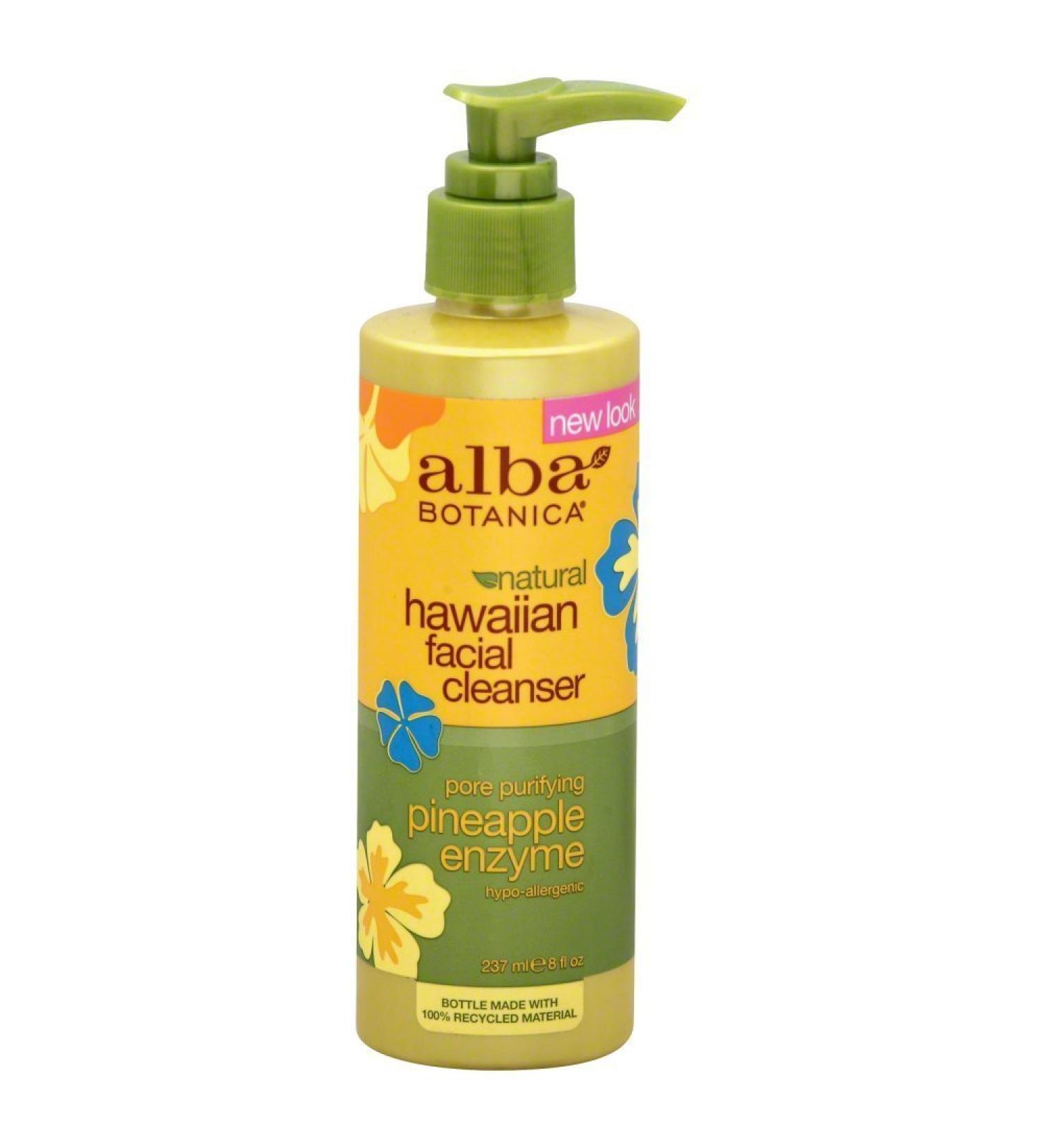 Alba Botanica Facial Cleanser Pnapl Enz 8 Fz