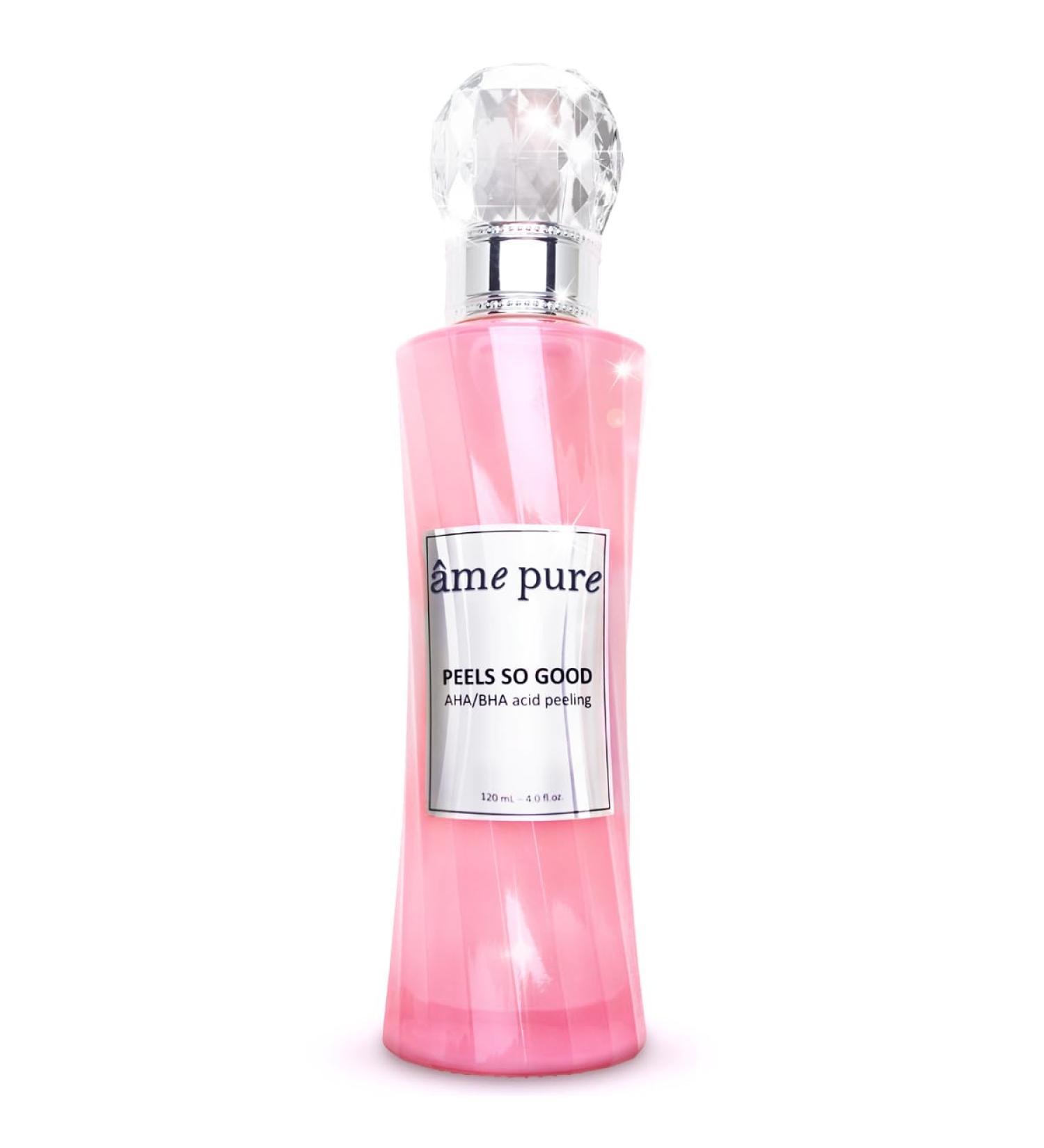Ame Pure Peels So Good Fruit Acid Peeling Gel 120ml - AHA/BHA Gentle Exfoliator for Sensitive Skin - Reveal Bright Pure Skin - Buy Online on GoSupps.com