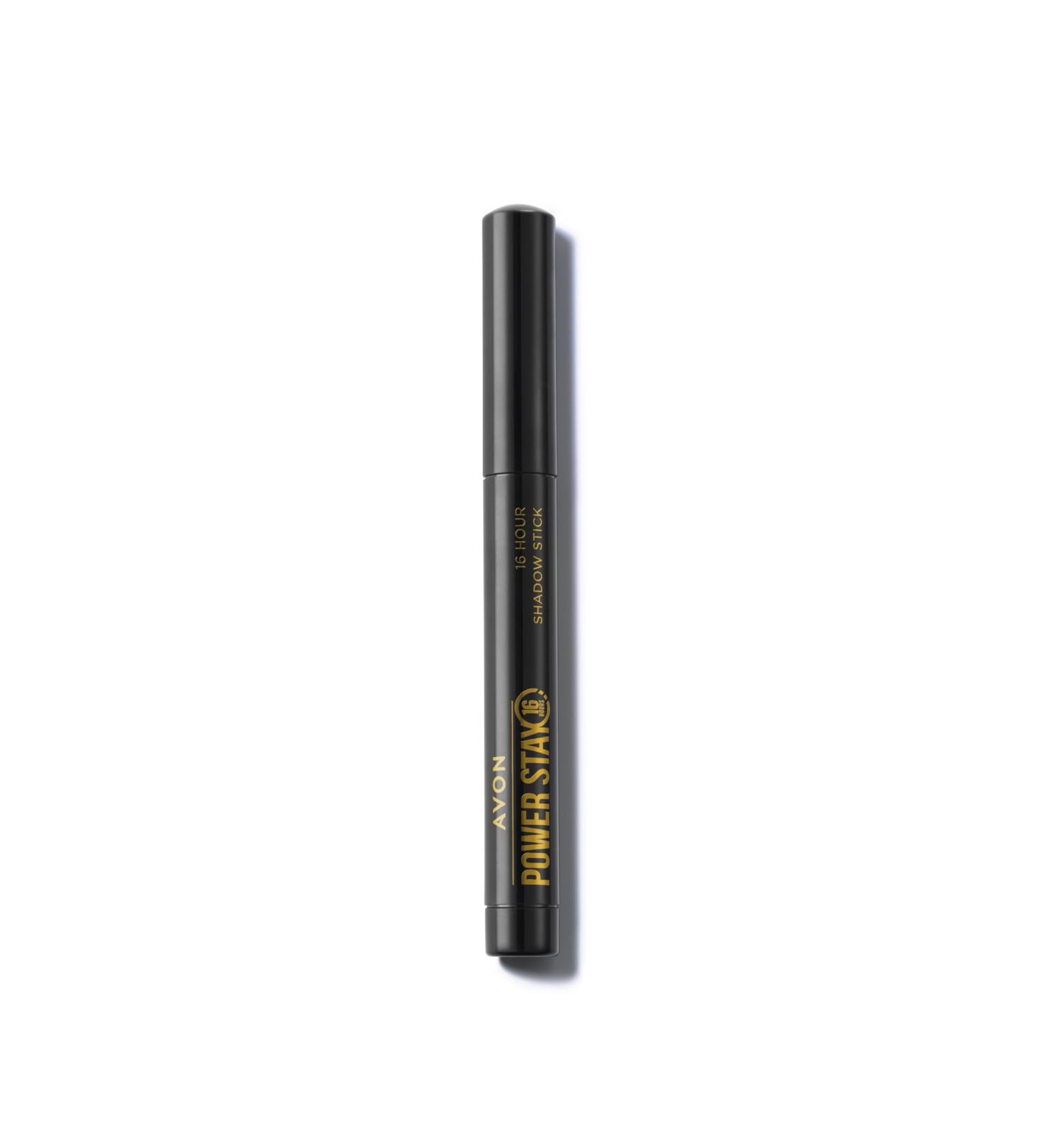 Avon Avon Power Stay 16-Hour Eyeshadow & Eyeliner Stick Essential Black Waterproof Long Wear 1 4 g
