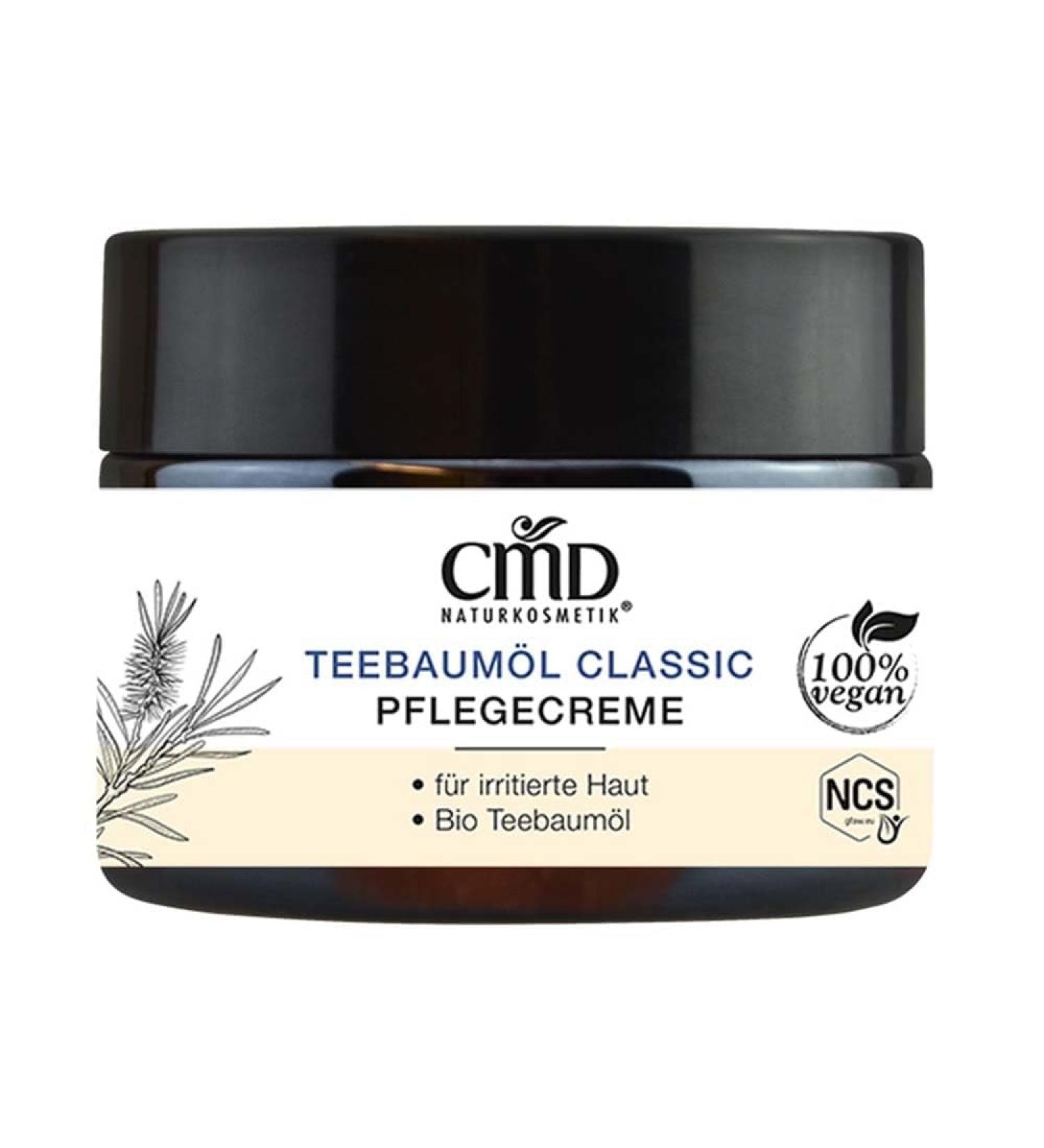 CMD Natural Cosmetics Care Cream Tea Tree Oil Cosmetics 50 ml
