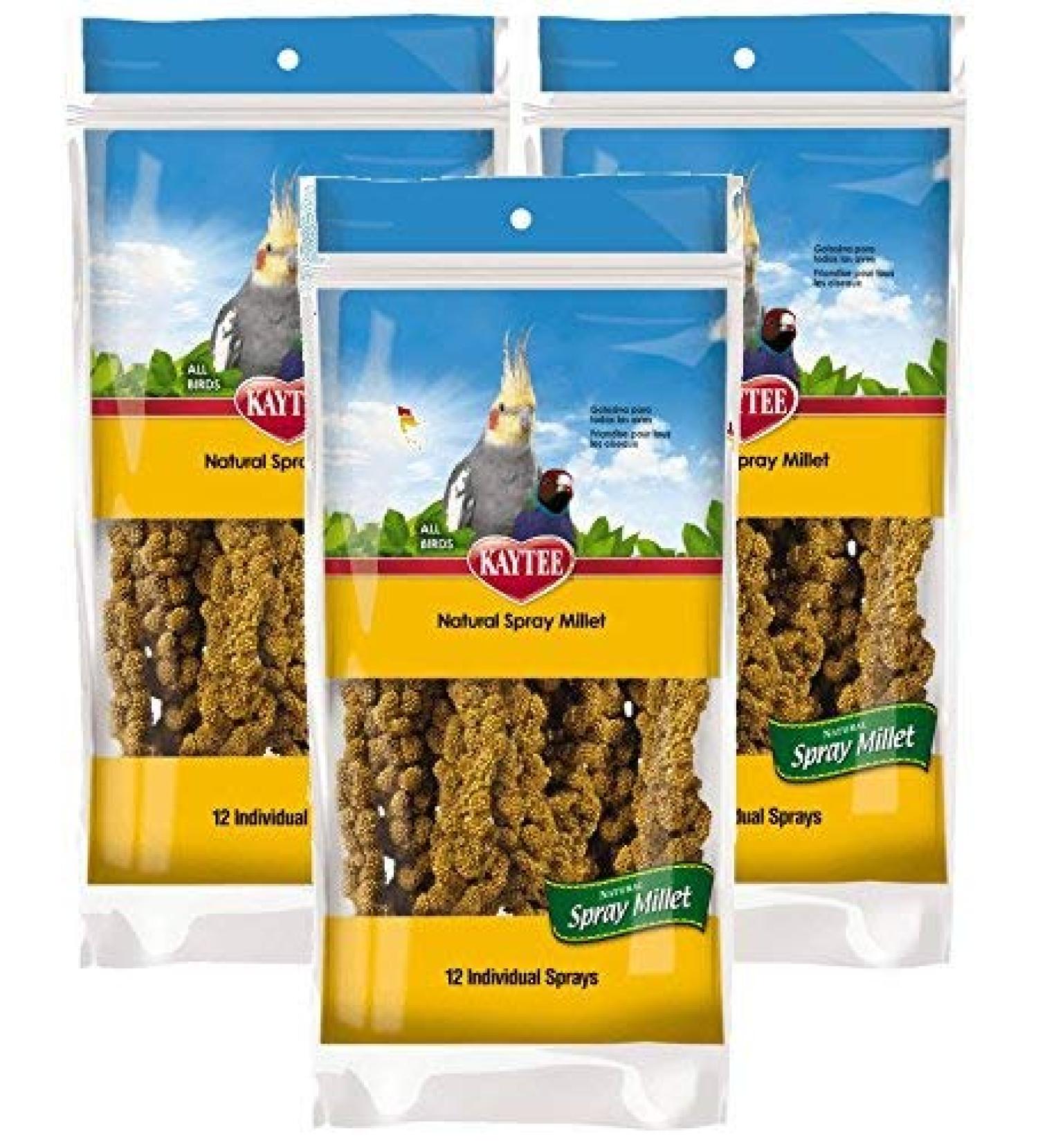Kaytee Spray Millet for Birds (Pack of 3)
