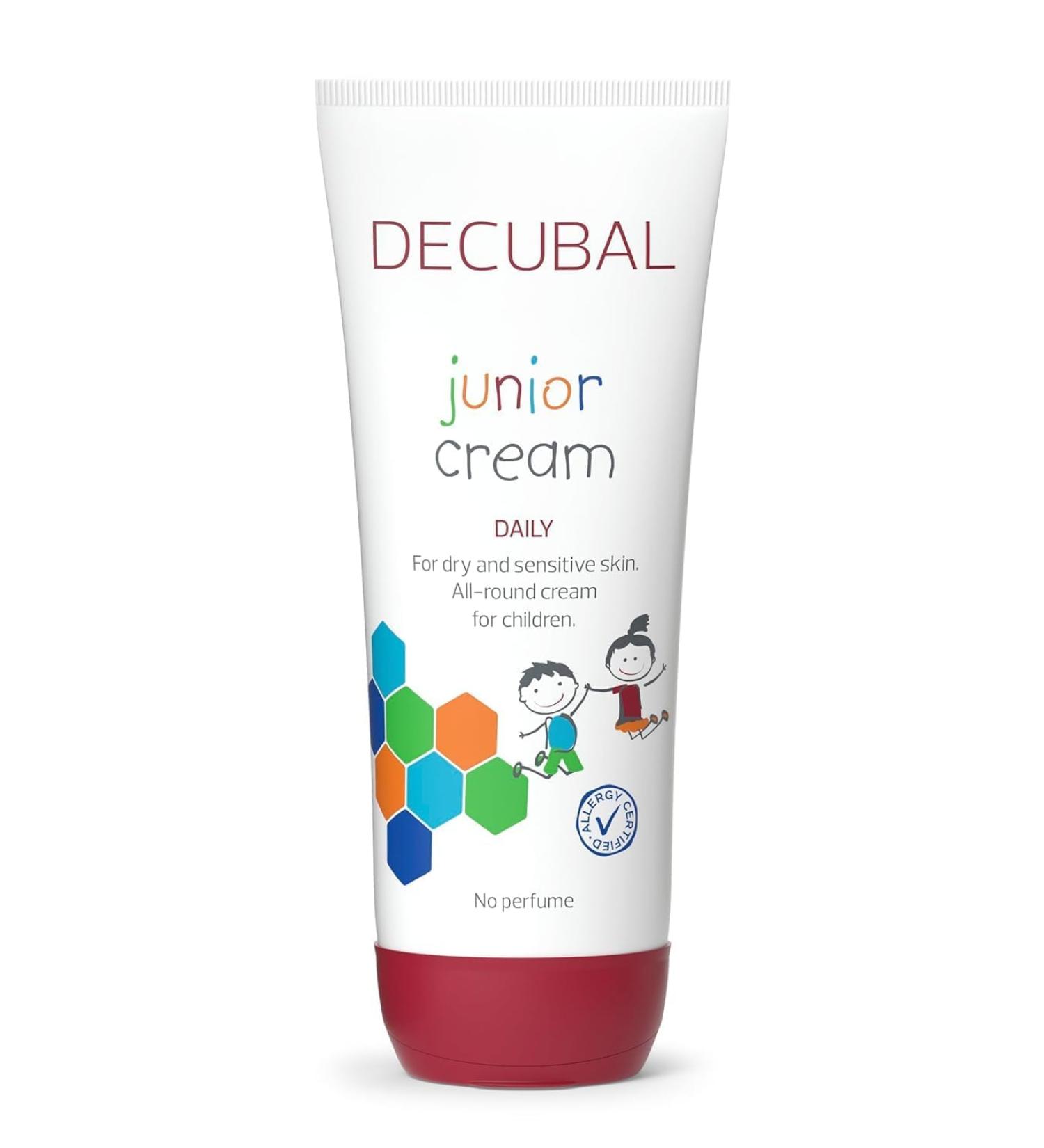 Decubal Junior Cream | Daily Moisturizing Cream for Children with Dry and Sensitive Skin | With Vitamin E | 200ml - Buy Online on GoSupps.com