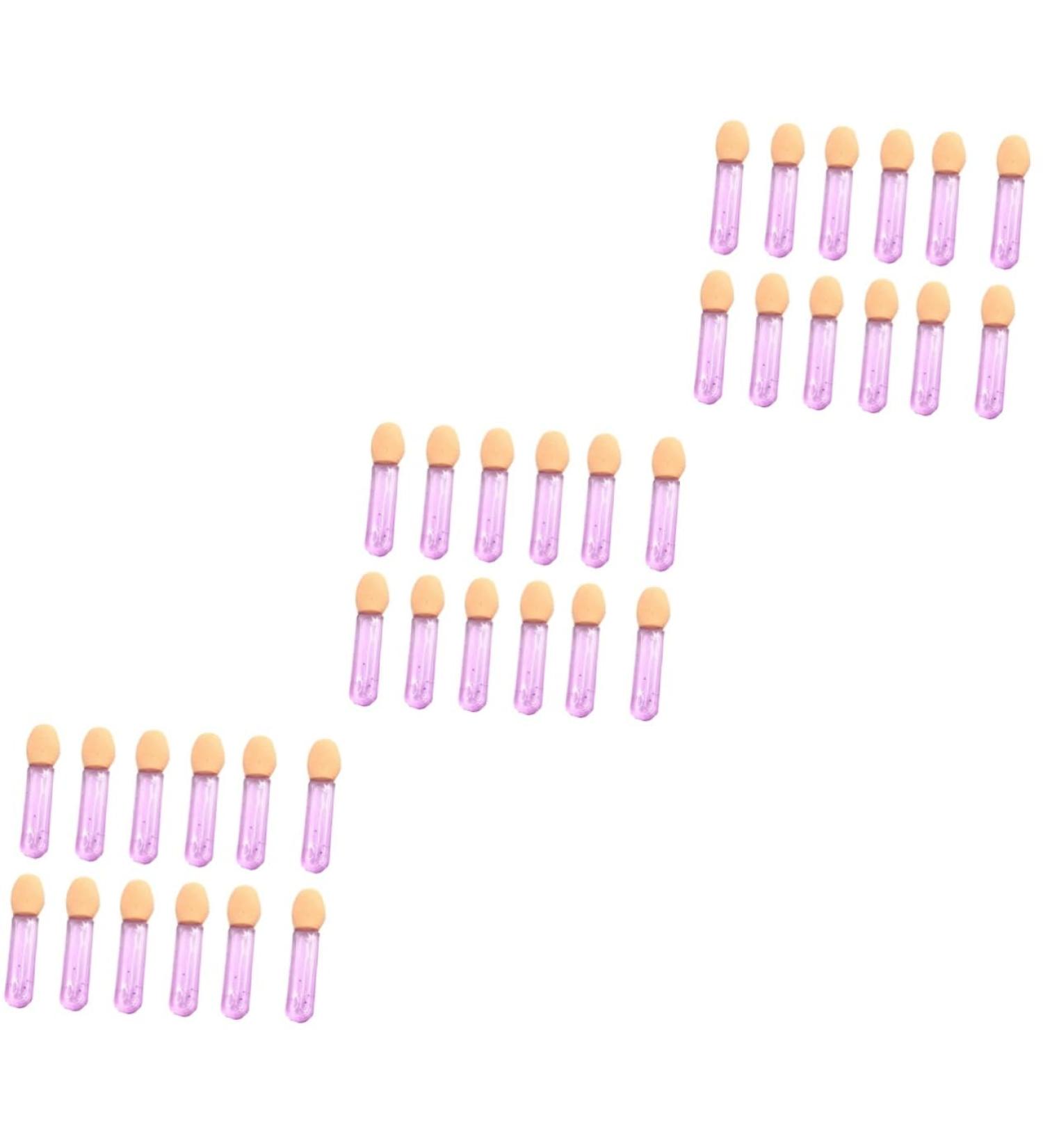 FOMIYES 300 Pcs Brush Eyeshadow Makeup Eyeshadow Brush Eye Shadow Make up Makeup Tools Miss 3.6X1.2 cmx3pcs Violetx3pcs - Buy Online on GoSupps.com