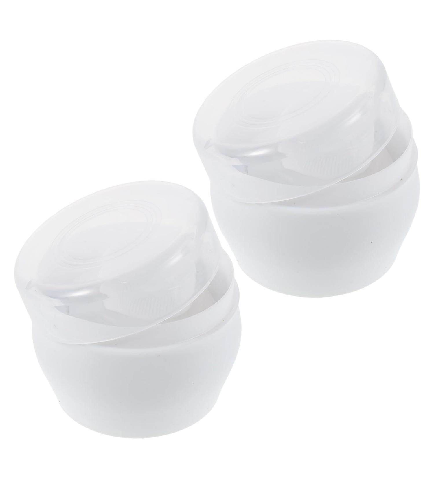Lot de 2 Bo tes Poudre pour B b avec Houppettes Douces R cipient Portable Blanc Compact Dosage Pr cis tui Rechargeable pour Soins et Voyages B b  - Buy Online on GoSupps.com