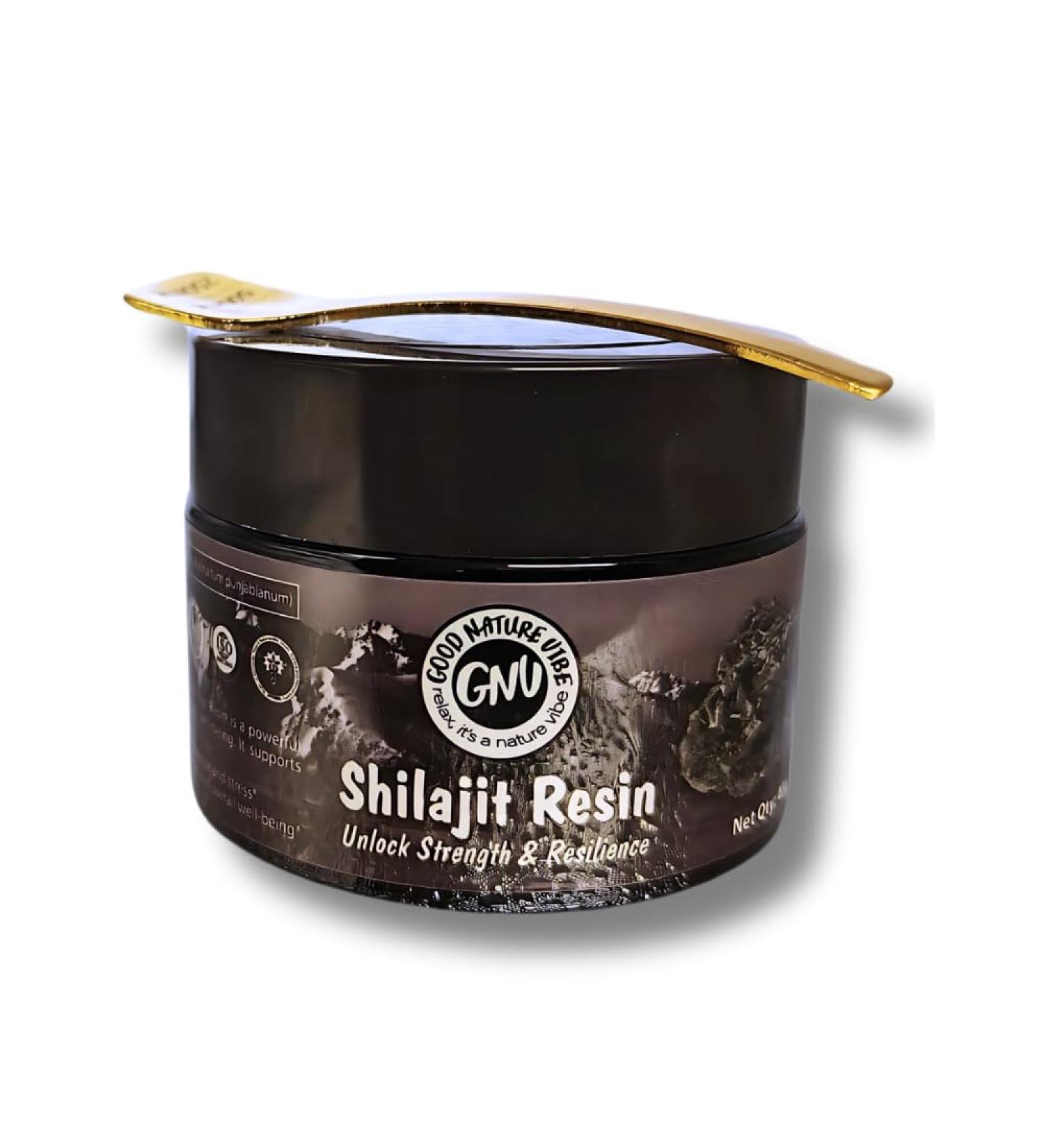  Good Nature Vibe Shilajit Resin 40 grams - 100% Natural & Pure Himalayan Shilajit - Buy Online on GoSupps.com