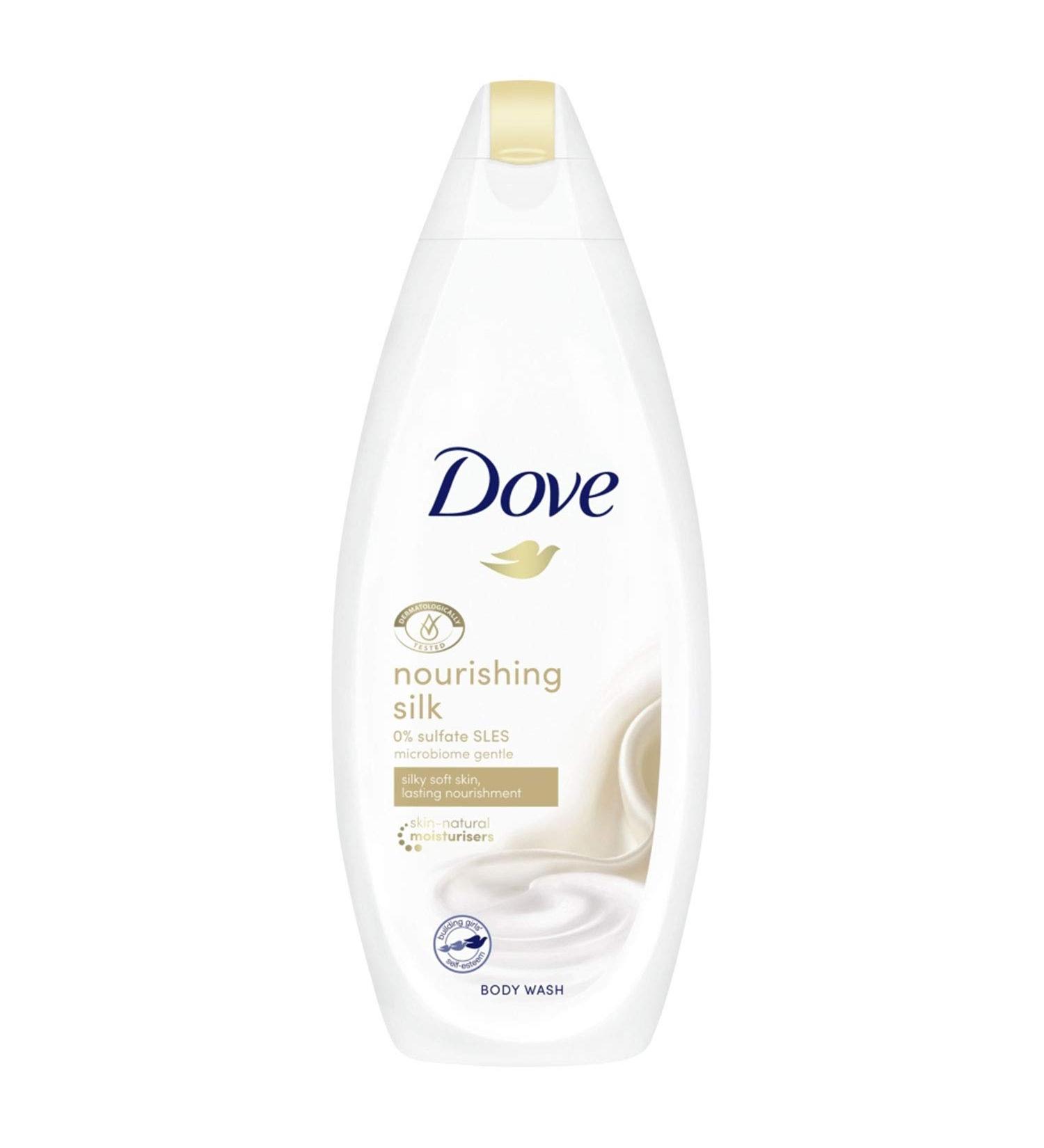 Dove Nourishing Silk Body wash 225 ml Mild 225 ml (Pack of 1) - Buy Online on GoSupps.com
