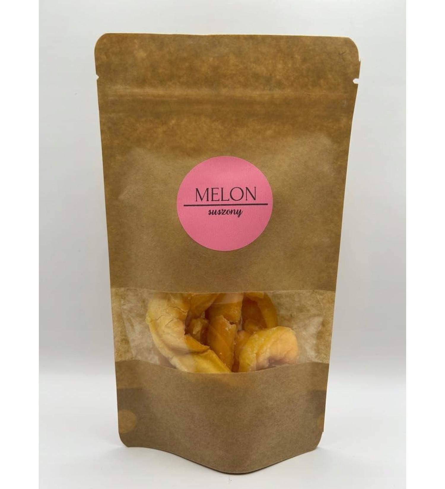 DELIFRUITS.PL Dried Cantaloupe Melon 2500g Plastry Premium Quality Dried Fruit Sweet and Delicious 2.5kg Delifruits
