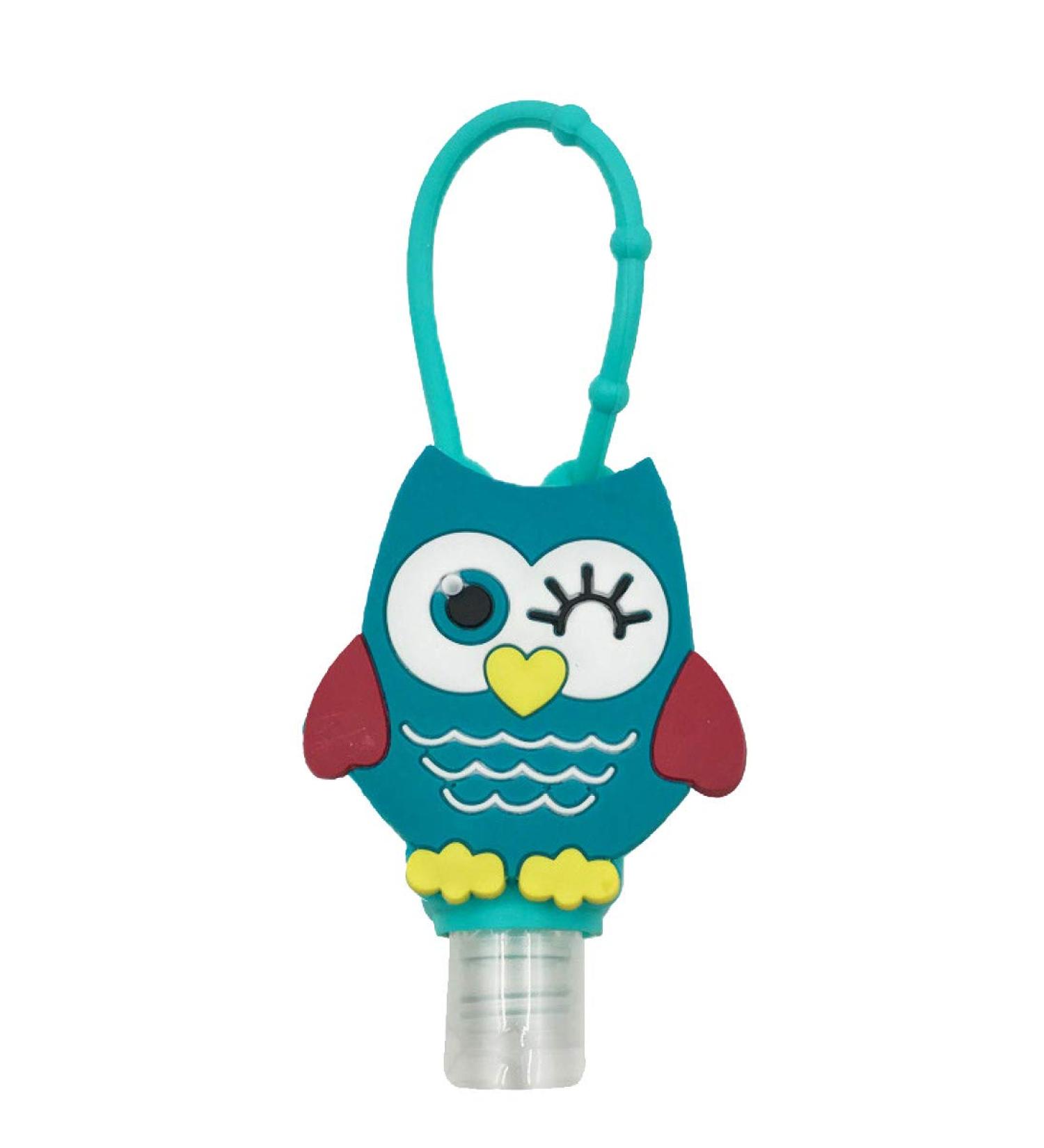 GOODYEZZ Cute Owl Hand Sanitizer Holder for Backpack - Fits 1 oz Bottle - Buy Online on GoSupps.com