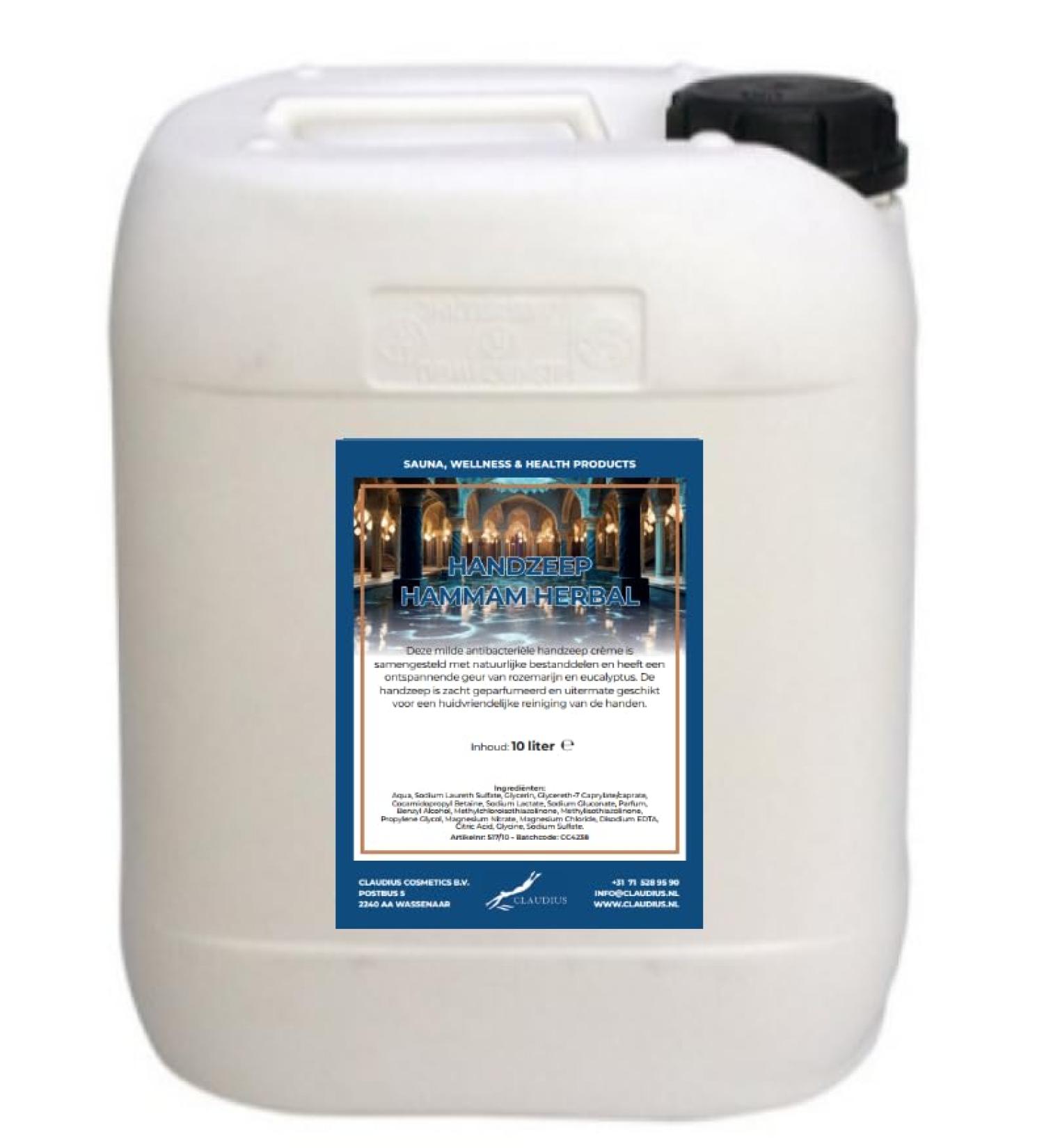 Claudius Hammam Herbal Hand Soap 10 l