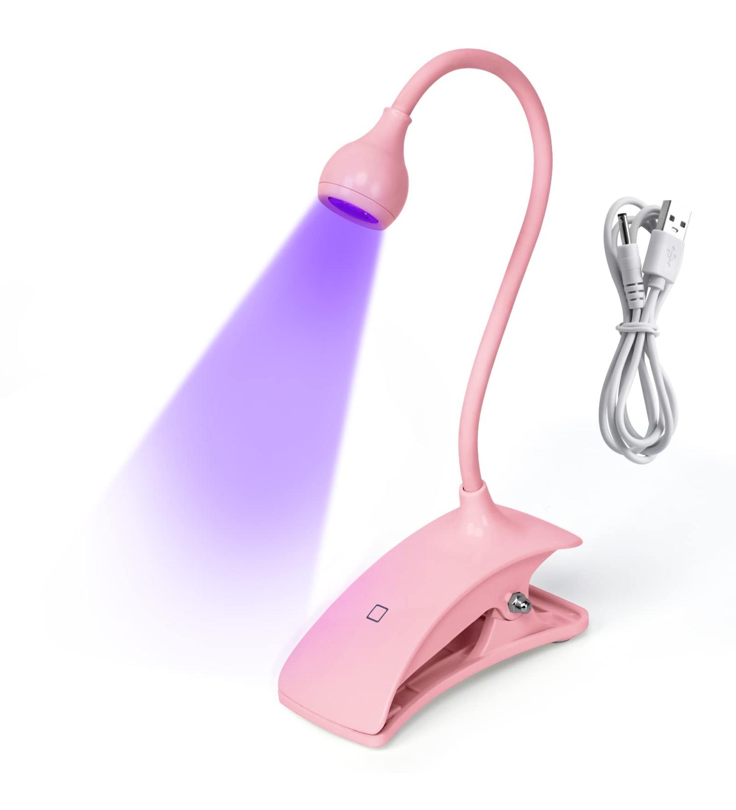 Quick Dry UV LED Nail Lamp | Gel Nail Dryer | Professional Gel Polish Curing Lamp - Pink - Buy Online on GoSupps.com