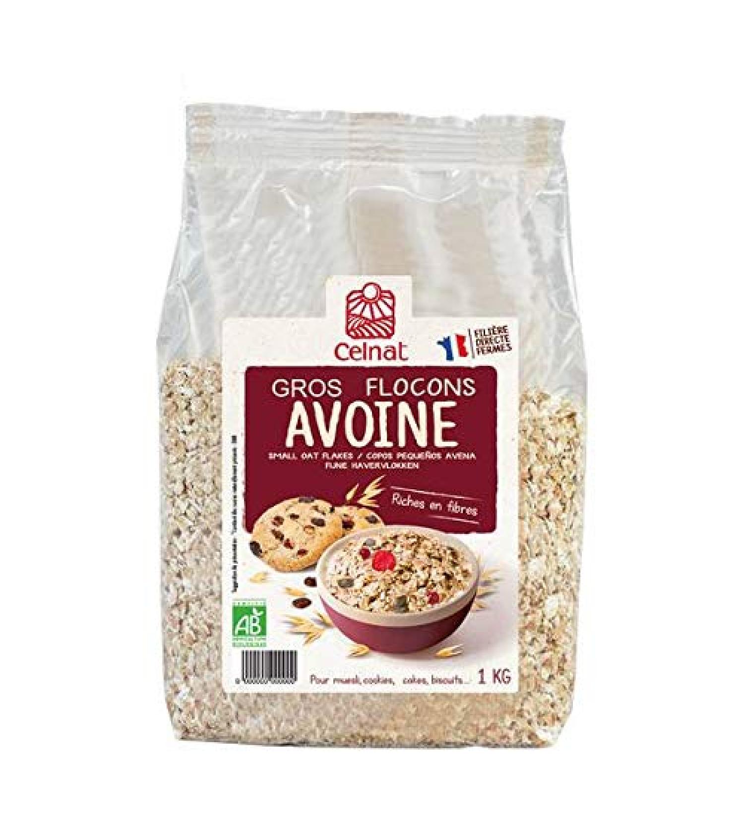 Celnat - Large Oat Flakes Origin France 10Kg - Sold per unit - Buy Online on GoSupps.com