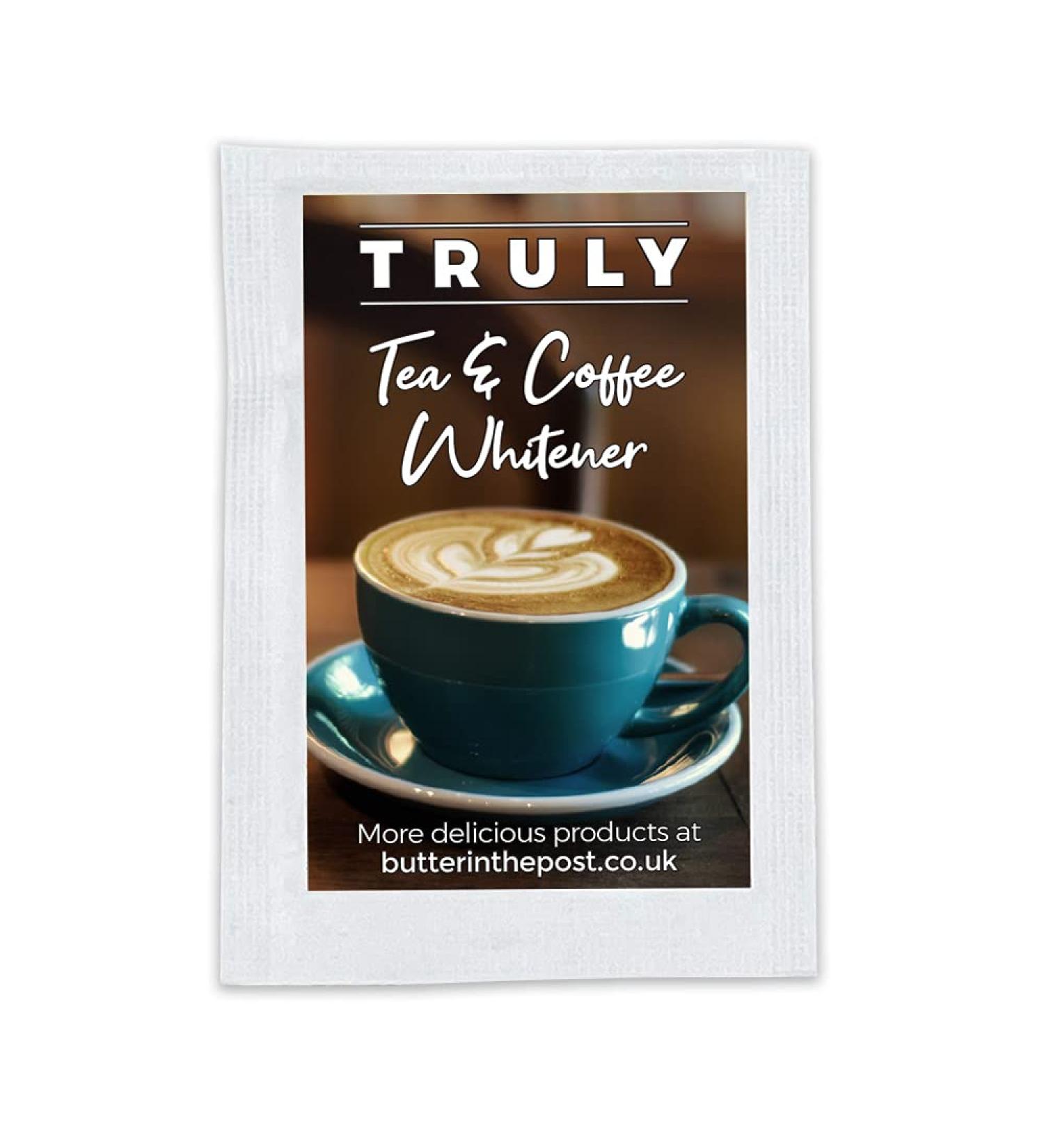 TRULY Coffee & Tea Whitener Powder Sachets - 200 Creamer Style 2.5g Packets - Buy Online on GoSupps.com