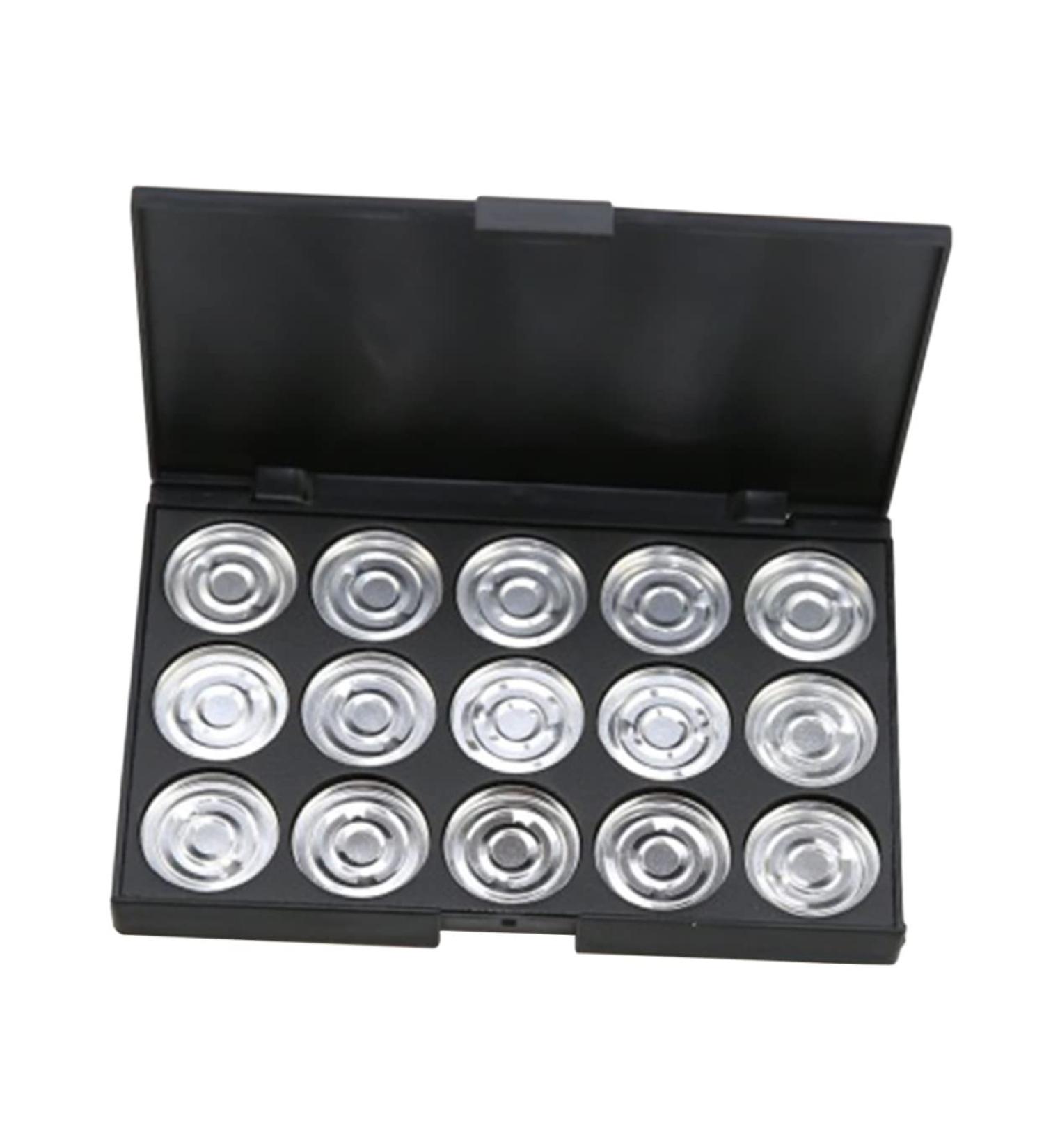 Beavorty 15 Travel Cosmetic Case Empty Eyeshadow Makeup Cases Empty Cosmetic Foundation Concealer Make up Kit - Buy Online on GoSupps.com