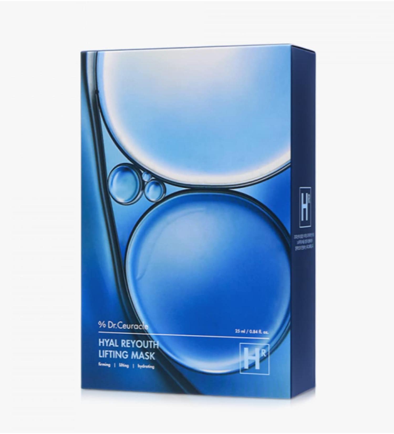 Dr.Ceuracle Hyal Reyouth Lifting Mask (10 Masks) - A Replenishing Sheet Mask for Dehydrated Skin Long-lasting Hydration - Buy Online on GoSupps.com