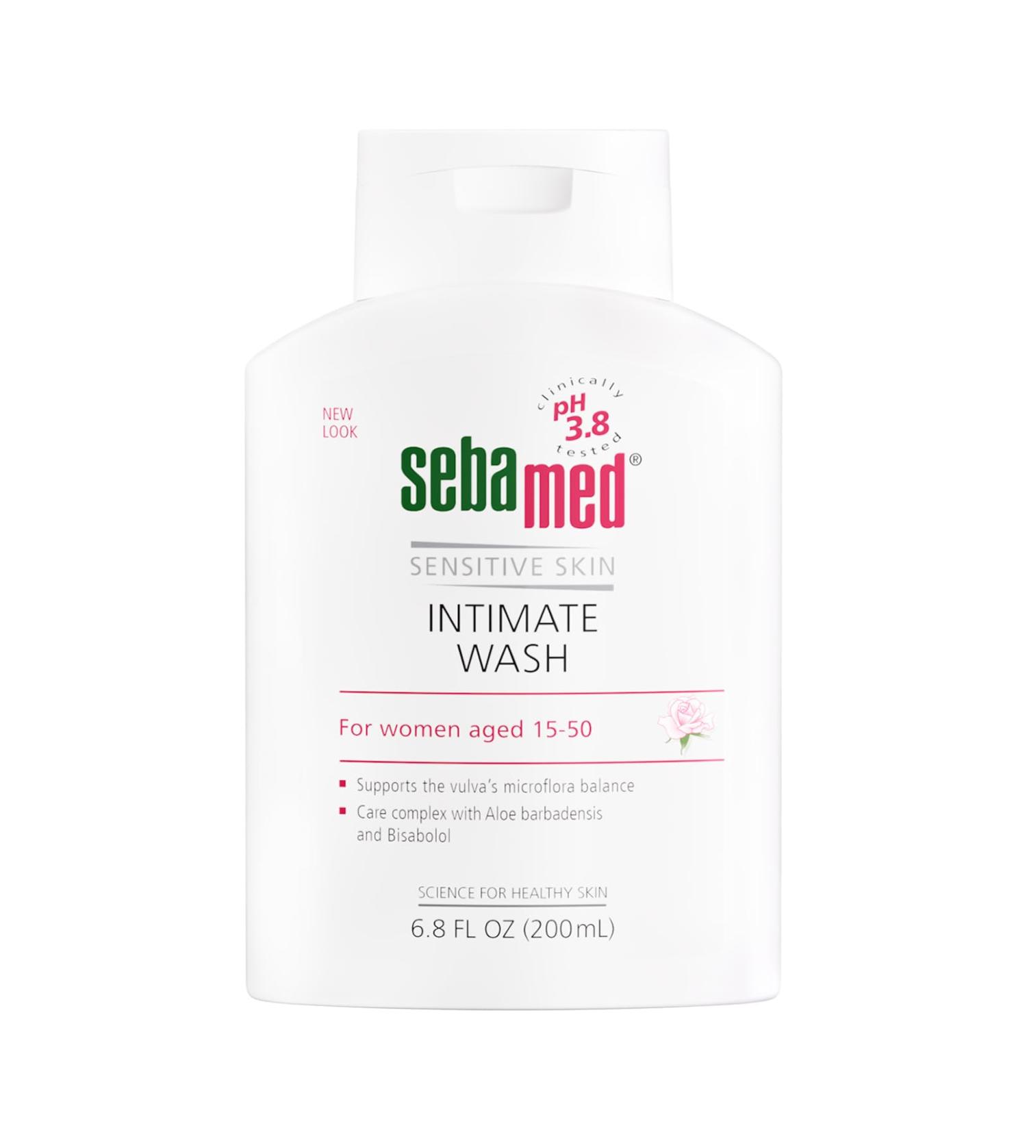 Sebamed pH 3.8 Intimate Wash 200 ml - Gentle Feminine Hygiene Cleanser - Buy Online on GoSupps.com