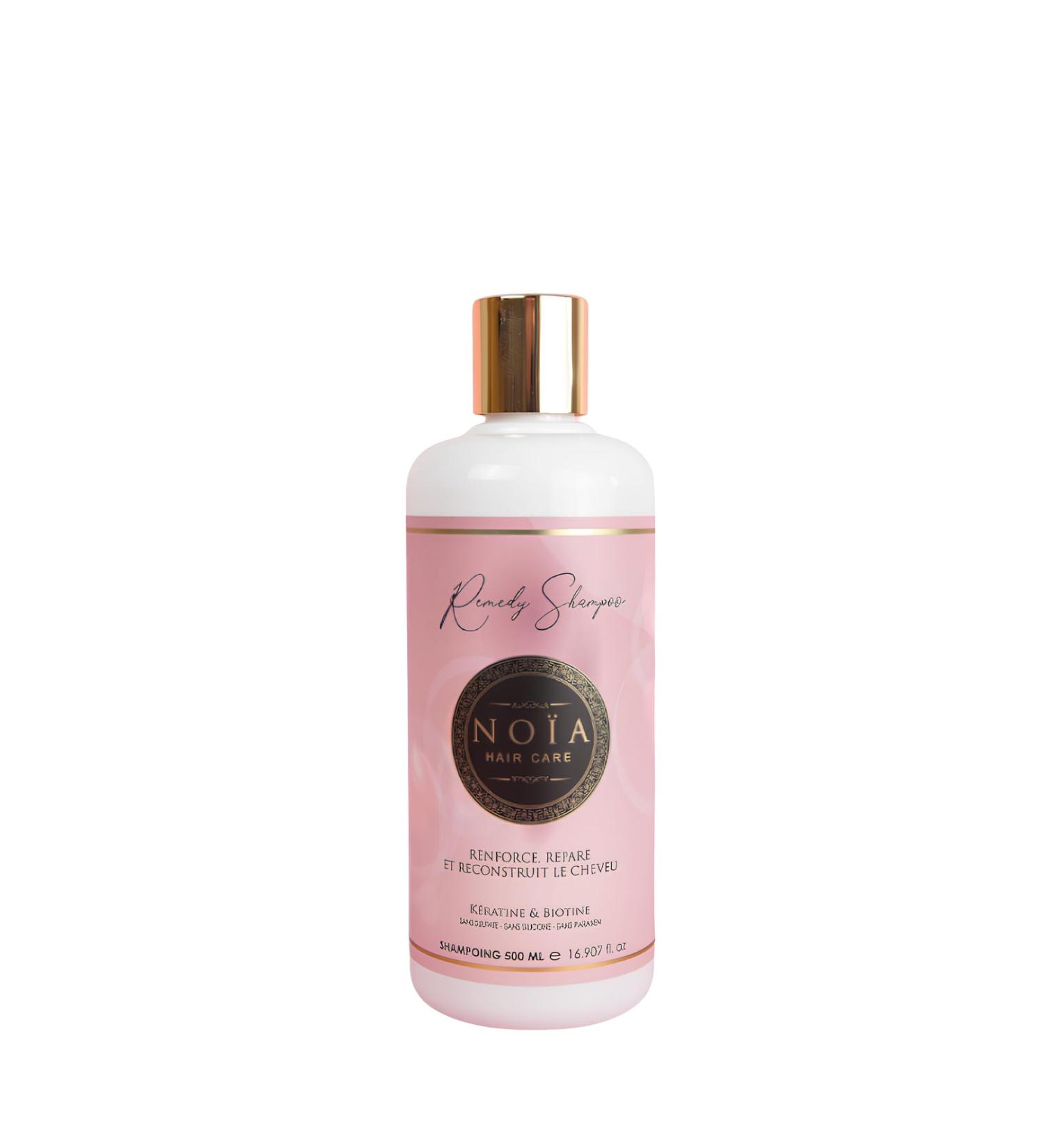 Keratin & Biotin Shampoo - Remedy Range - NO A HAIR - 500ML - Buy Online on GoSupps.com