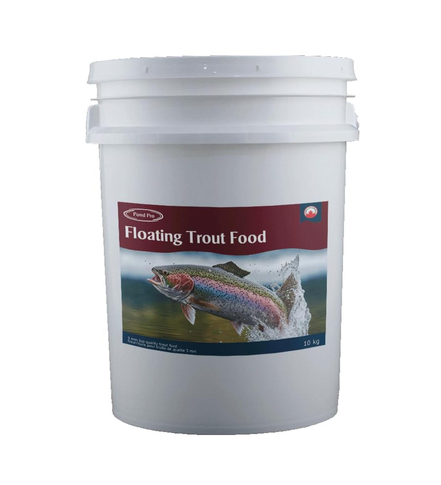 Pond Pro Premium 3mm Floating Trout Food 10kg (22 lb)