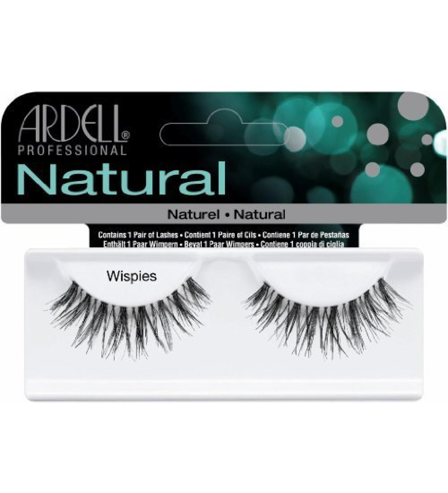 Ardell Invisibands False Eyelashes - Wispies Black (Pack of 4)