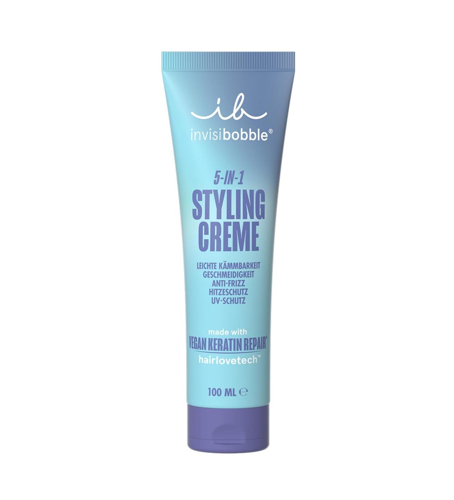 Invisibobble 5 in 1 Styling Cream | Heat Protection | UV Protection | Frizz Control | Easy Combing |Perall Hair Types | 150ml. - Buy Online on GoSupps.com