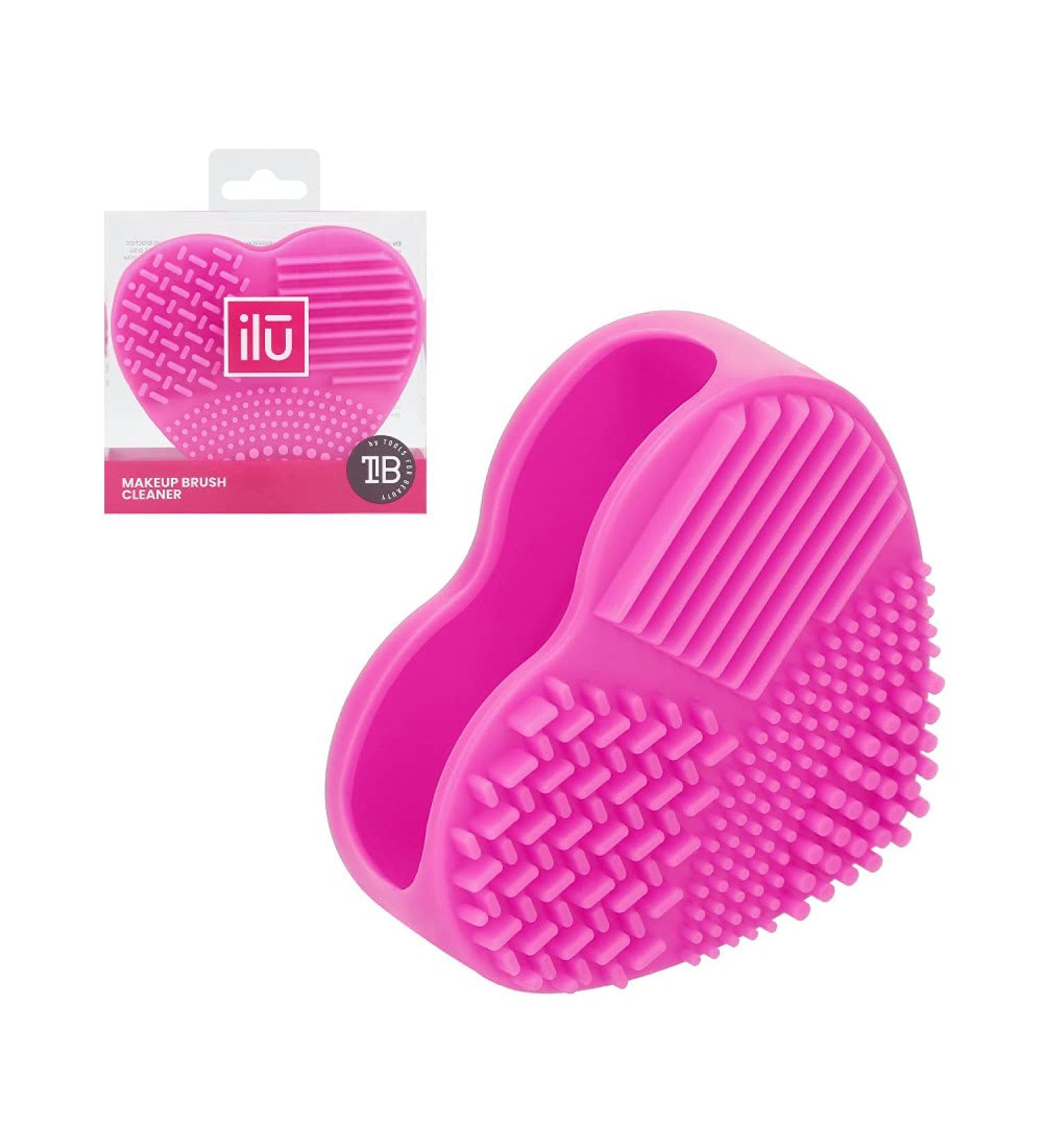 ILU Makeup Brush Cleaner - Hot Pink | Superior Cleaning for Flawless Makeup Application - Shop Internationally - Buy Online on GoSupps.com